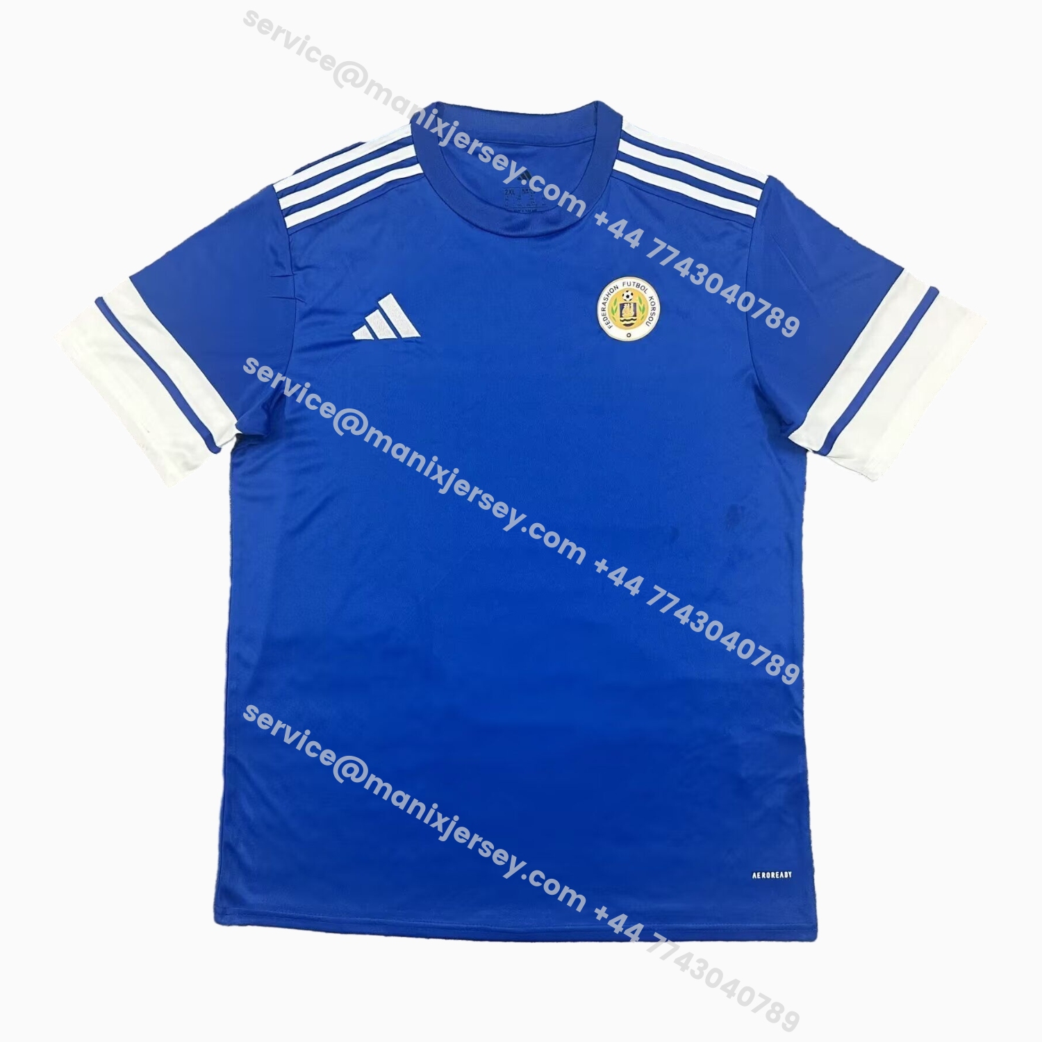 ManixJersey.com | Curaçao 2026 Home Blue Jersey - Fans Version -Customize Name, Number and Patch | Worldwide Shipping