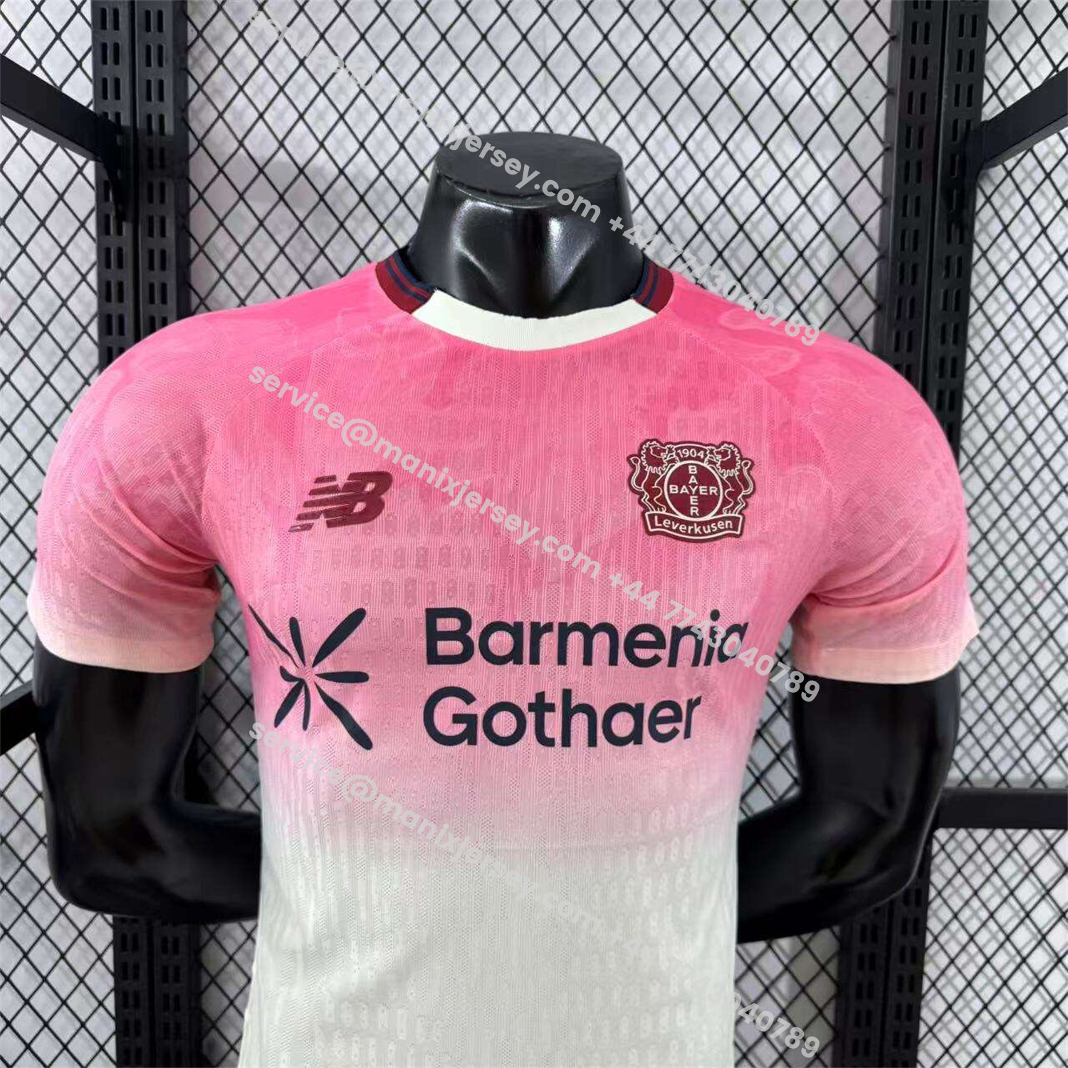 ManixJersey.com | Bayer 04 Leverkusen 25-26 Away Jersey - Player Version -Customize Name, Number and Patch | Worldwide Shipping