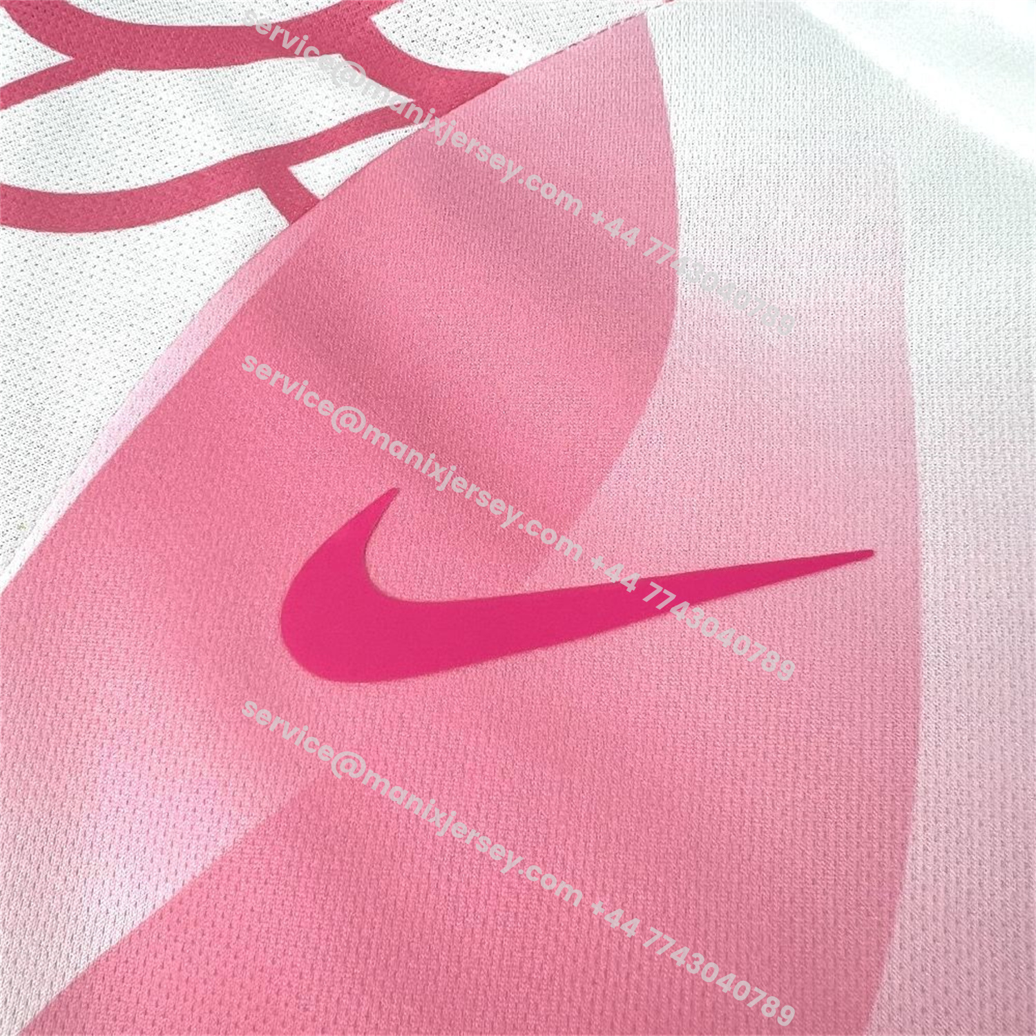ManixJersey.com | Barcelona 25-26 Pink And White Special Jersey - Fans Version -Customize Name, Number and Patch | Worldwide Shipping