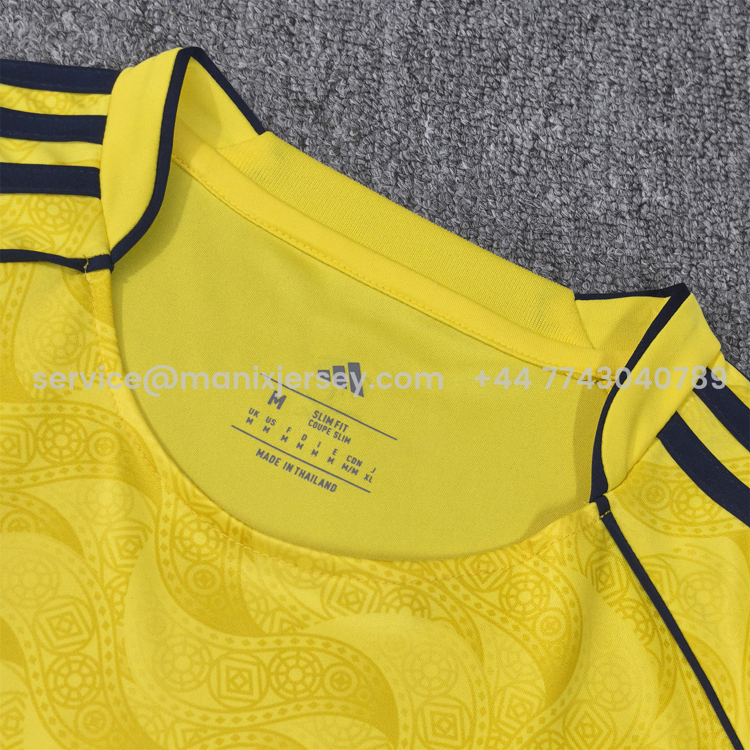 ManixJersey.com | Al Nassr Riyadh Victory 25-26 Home Jersey - Fans Version -Customize Name, Number and Patch | Worldwide Shipping