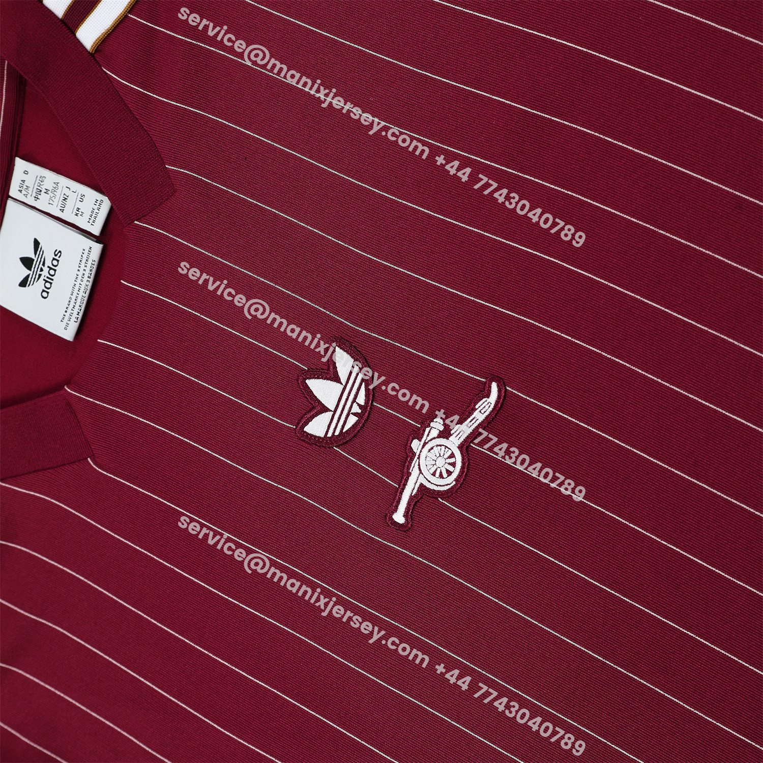 ManixJersey.com | Arsenal 25-26 Short-Sleeve Training Set- Red Top & Red Shorts -Customize Name, Number and Patch | Worldwide Shipping