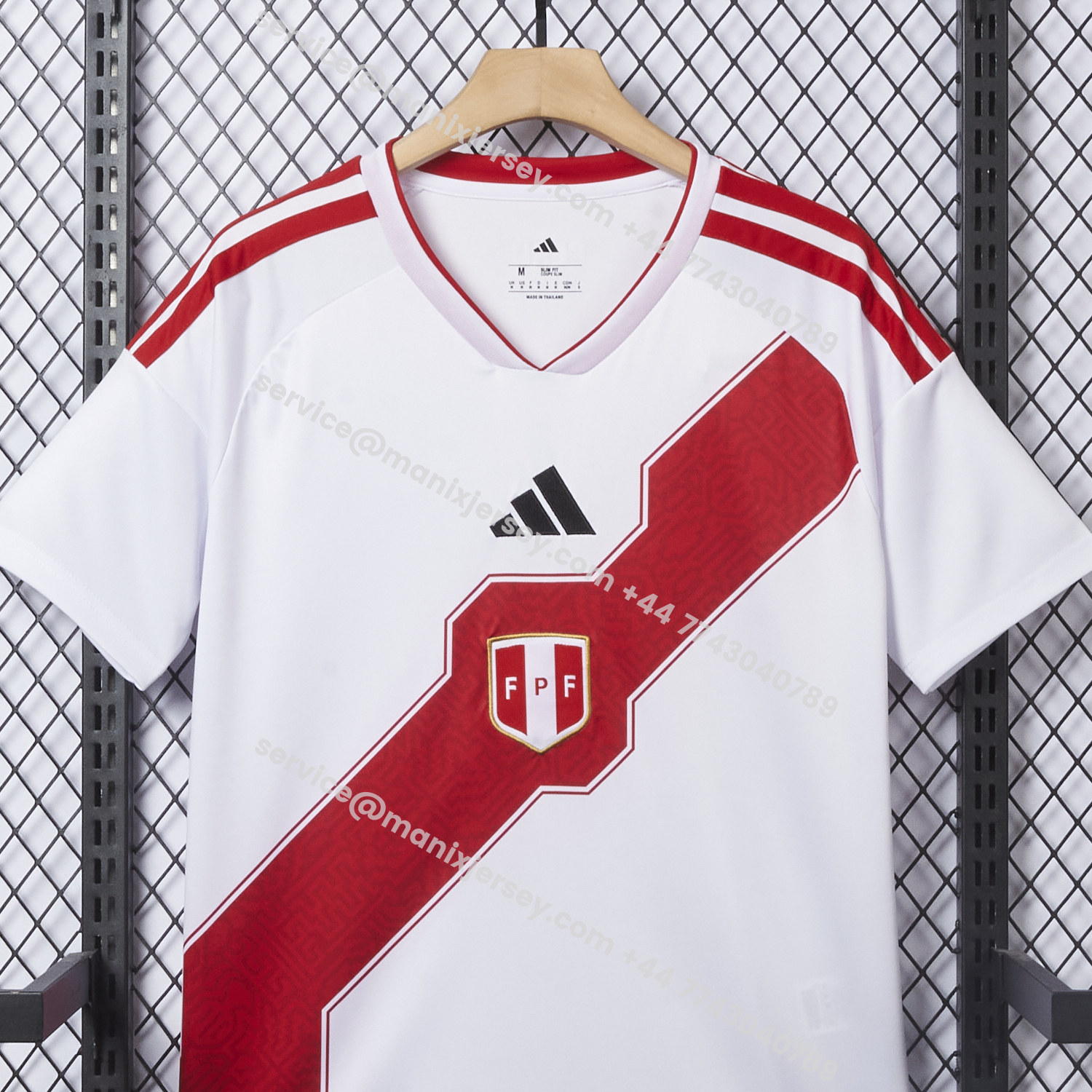 ManixJersey.com | Peru 2026 Home Jersey - Fans Version -Customize Name, Number and Patch | Worldwide Shipping