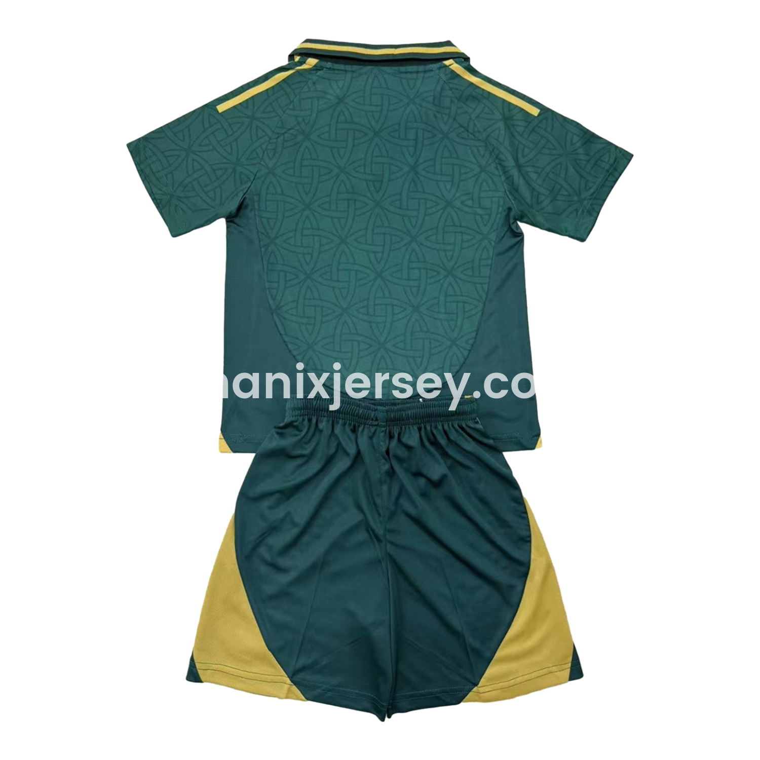 ManixJersey.com | Celtic 25-26 Deep Green Concept Kids Kit -Customize Name, Number and Patch | Worldwide Shipping