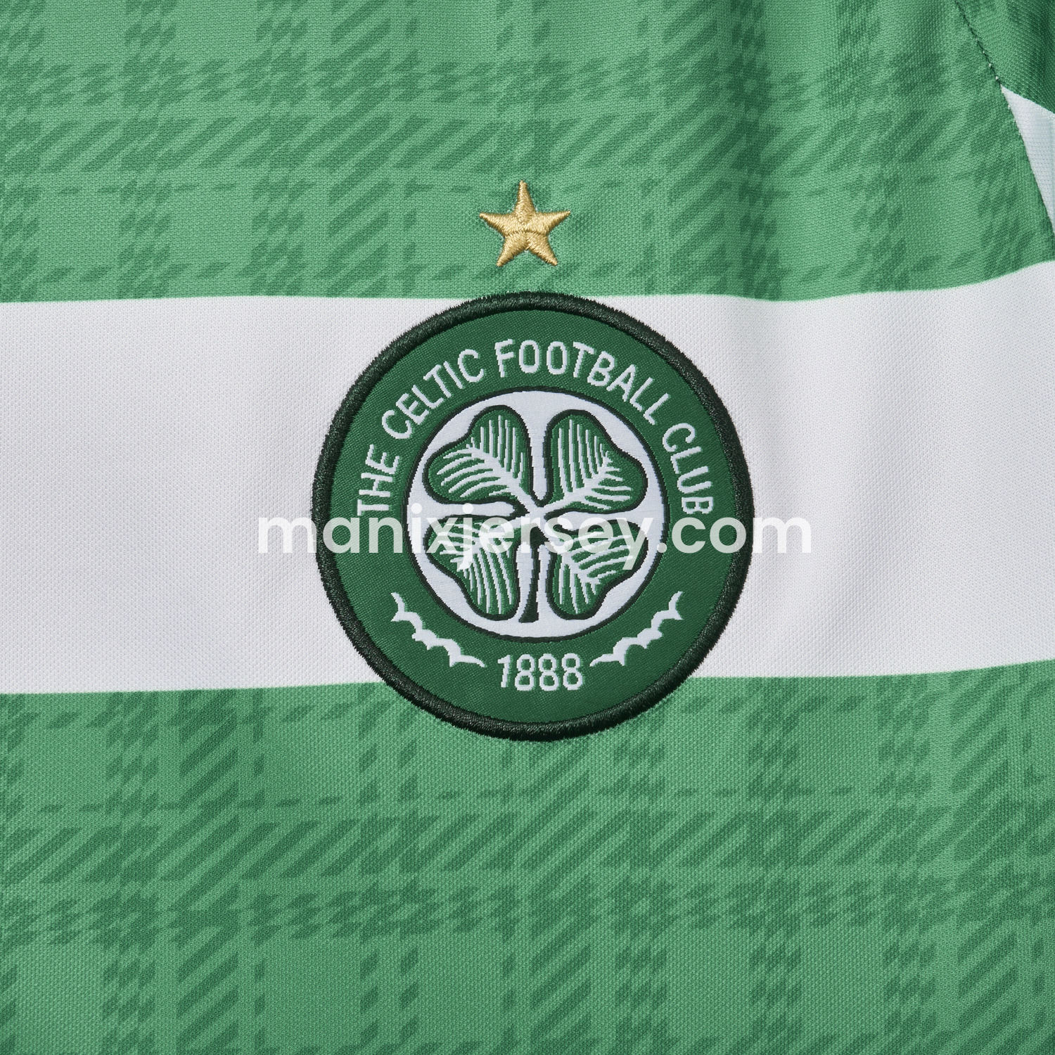 ManixJersey.com | Celtic 25-26 Home Jersey - Fans Version -Customize Name, Number and Patch | Worldwide Shipping