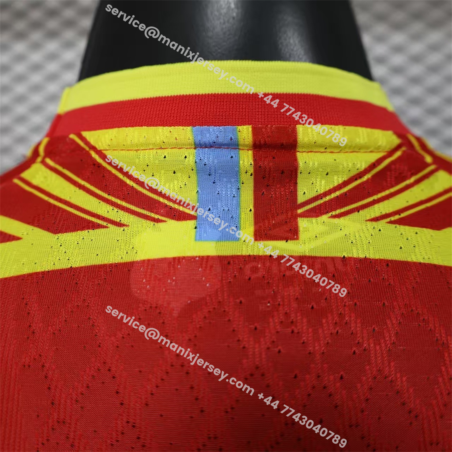 ManixJersey.com | Congo 2026 Third Red Jersey - Player Version -Customize Name, Number and Patch | Worldwide Shipping
