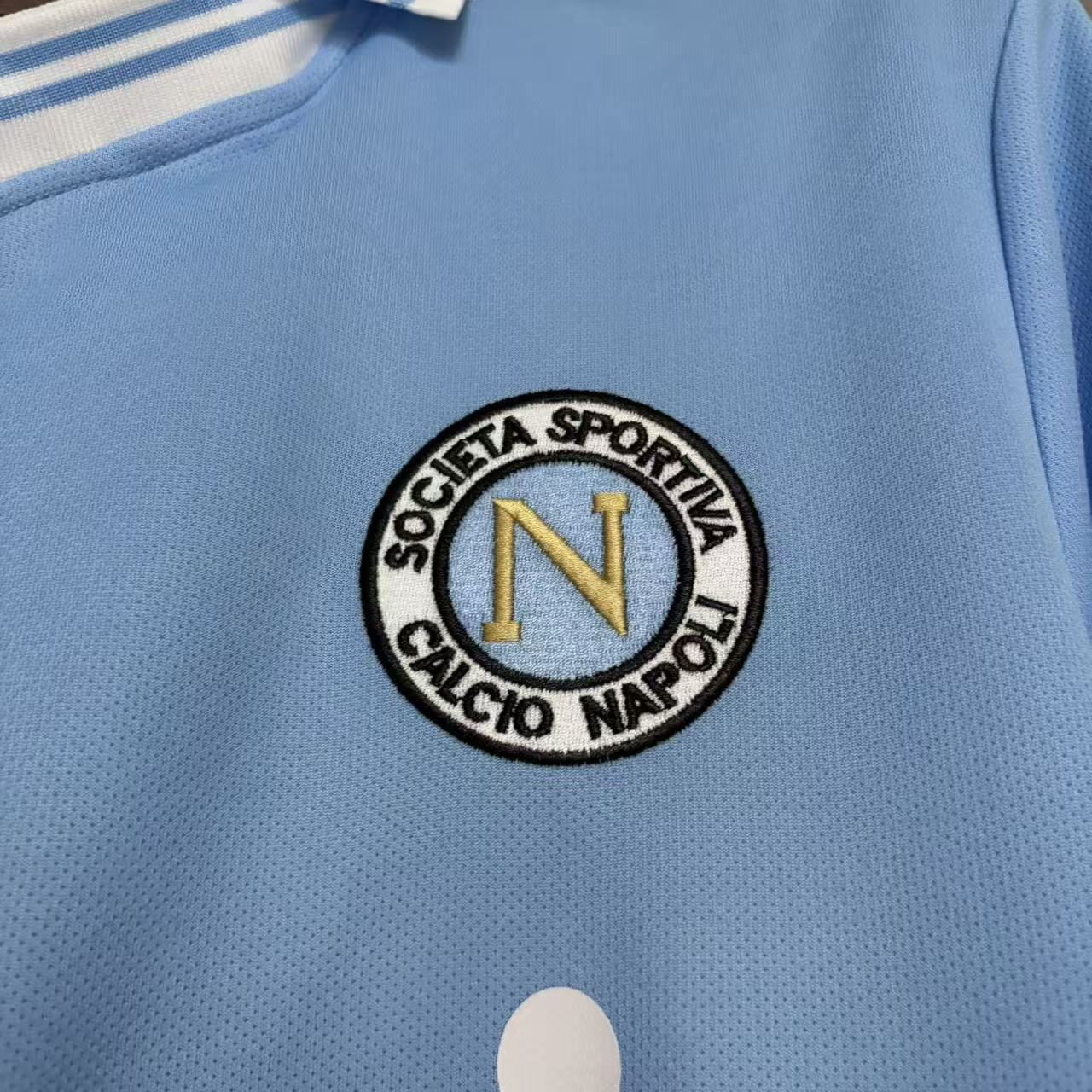 ManixJersey.com | Retro Napoli 1987-88 Home 2 Blue Jersey -Customize Name, Number and Patch | Worldwide Shipping
