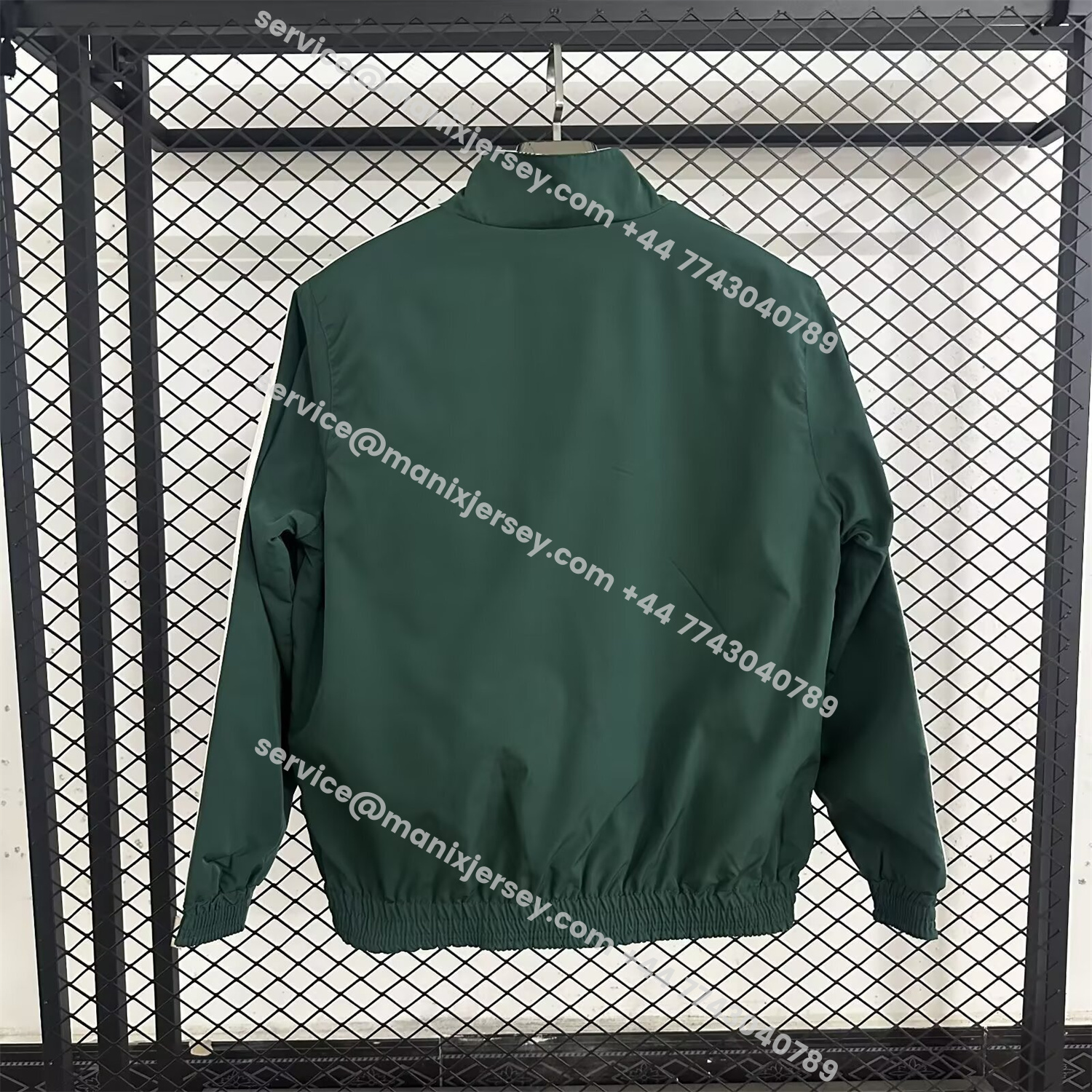 ManixJersey.com | Mexico 25-26 Windbreaker Jacket - Deep Green -Customize Name, Number and Patch | Worldwide Shipping