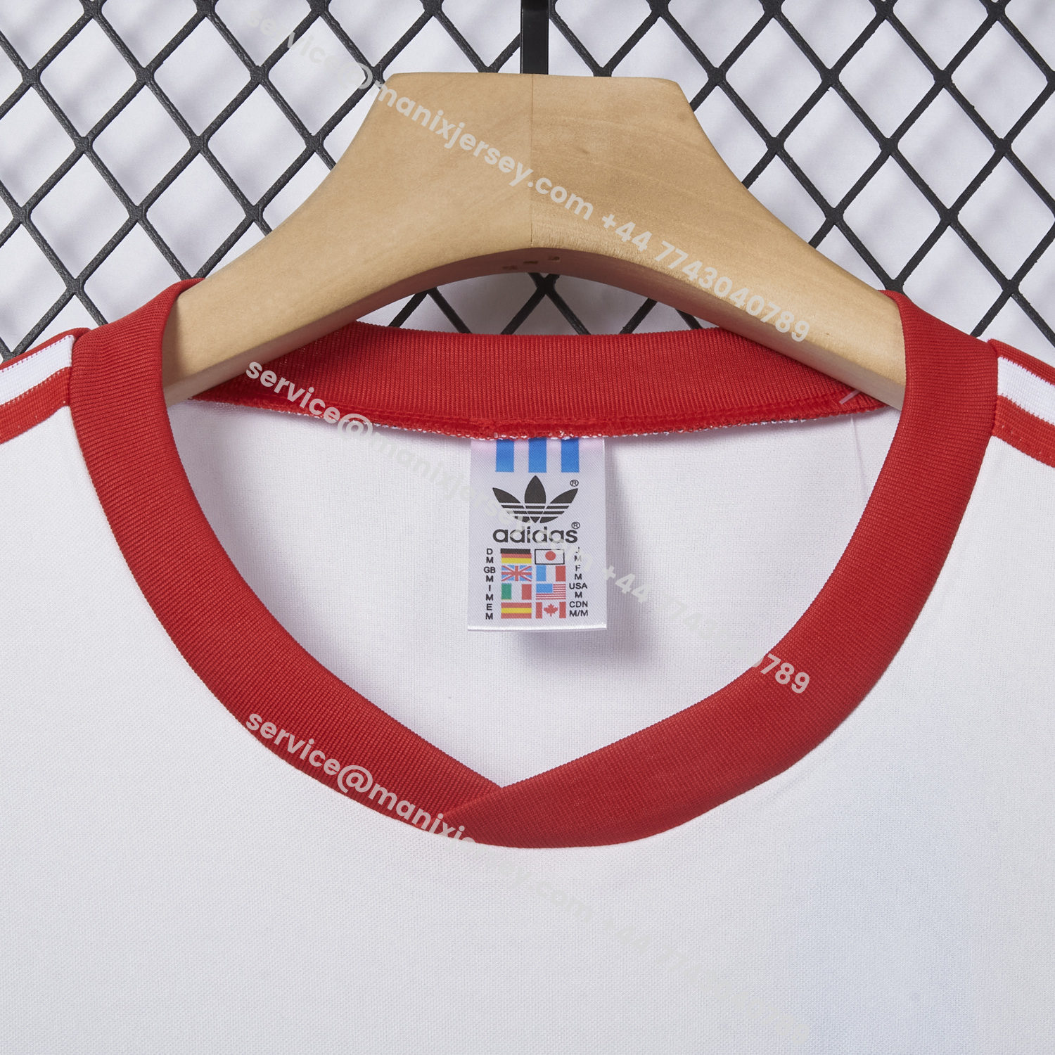 ManixJersey.com | Retro Hamburger SV 1989-90 Home Jersey -Customize Name, Number and Patch | Worldwide Shipping