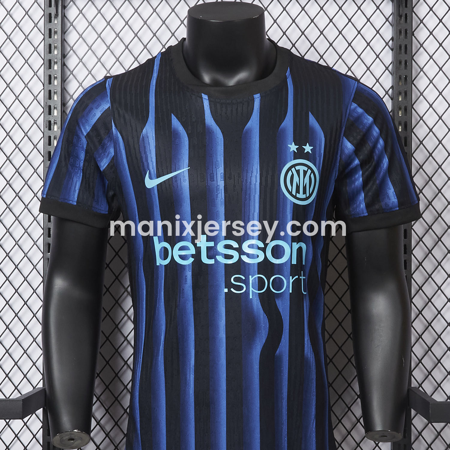 ManixJersey.com | Inter Milan 25-26 Home Jersey - Player Version -Customize Name, Number and Patch | Worldwide Shipping