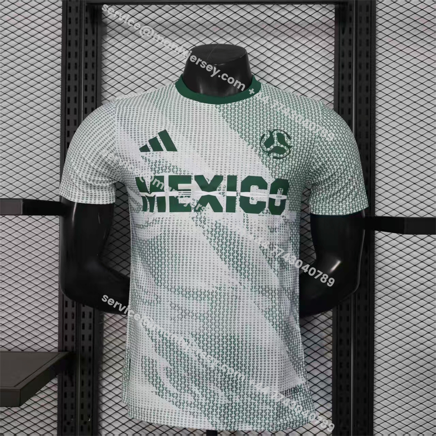 ManixJersey.com | Mexico 25-26 World Cup Promotion Green Jersey - Player Version -Customize Name, Number and Patch | Worldwide Shipping