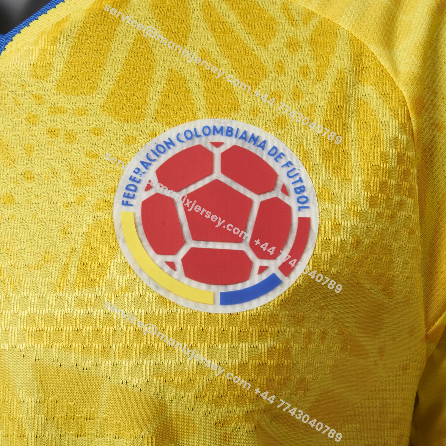 ManixJersey.com | Colombia 2026 Home Jersey (Leaked Version) - Player Version -Customize Name, Number and Patch | Worldwide Shipping