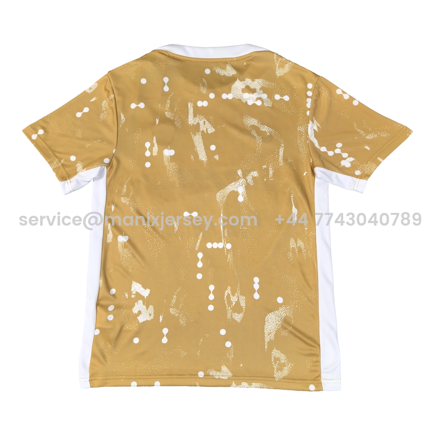 ManixJersey.com | Pumas UNAM 25-26 Mud Yellow Pre-Match Training Jersey - Fans Version -Customize Name, Number and Patch | Worldwide Shipping