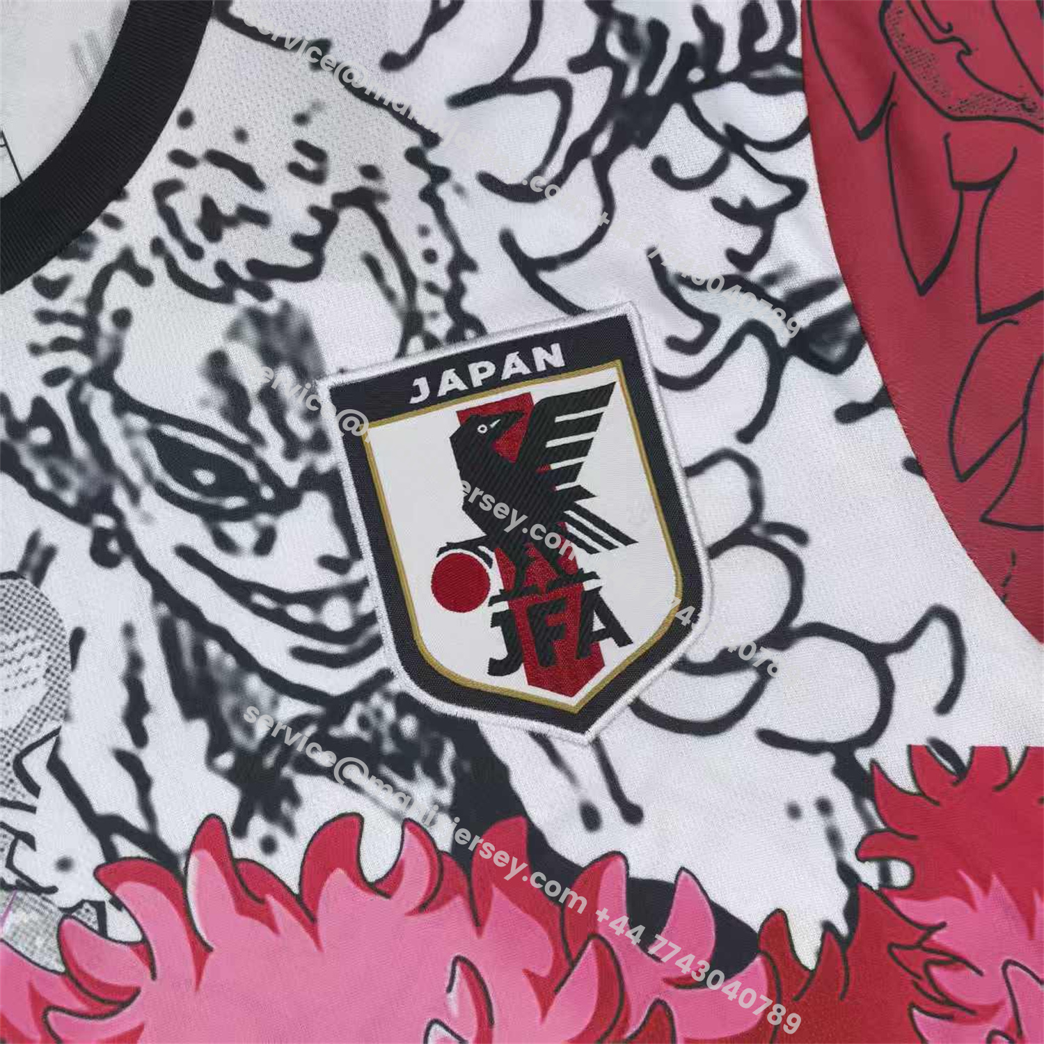 ManixJersey.com | Japan 25-26 Pink Doflamingo White Special Jersey - Fans Version -Customize Name, Number and Patch | Worldwide Shipping