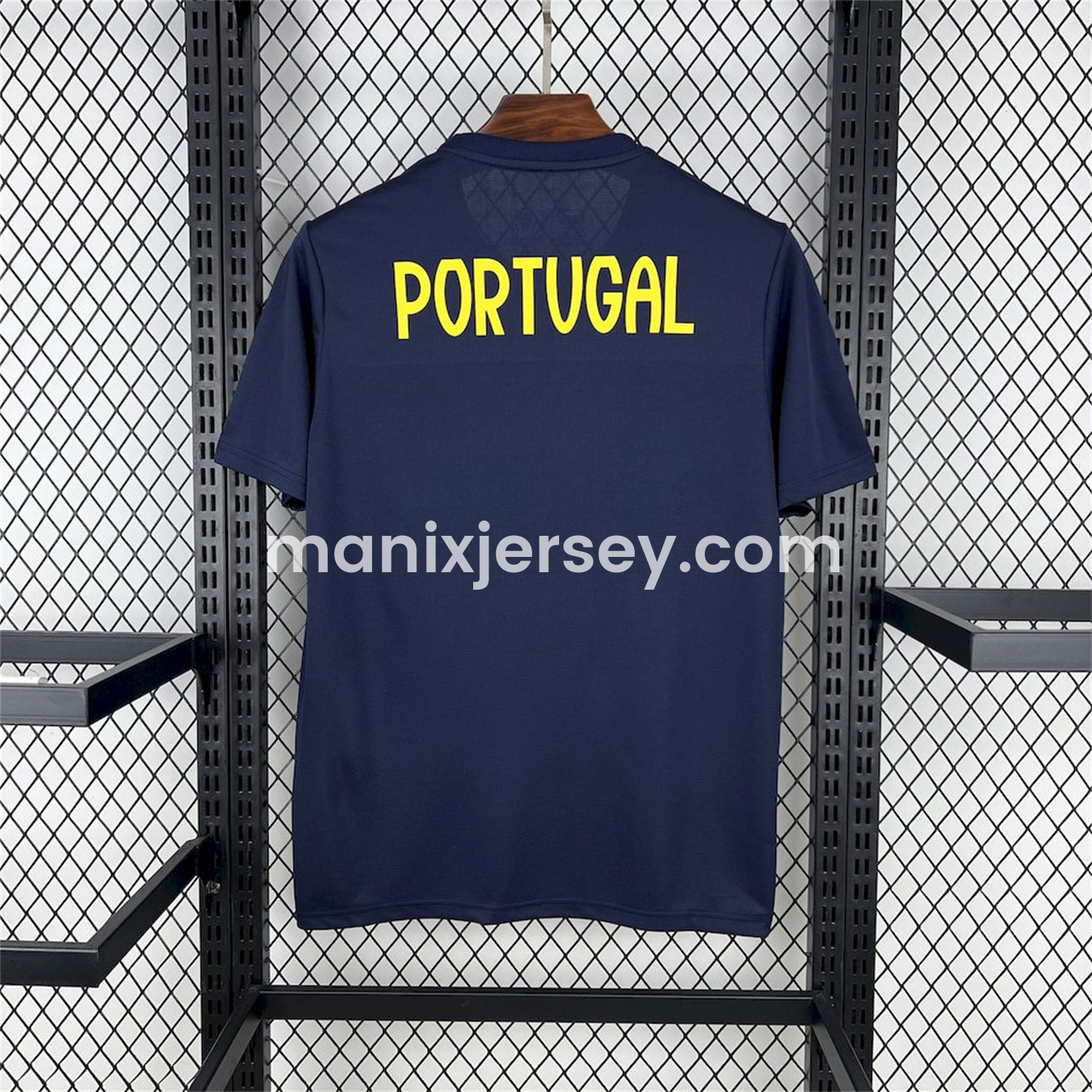 ManixJersey.com | Portugal 2025-26 Navy Blue Casuals Jersey - Fans Version -Customize Name, Number and Patch | Worldwide Shipping