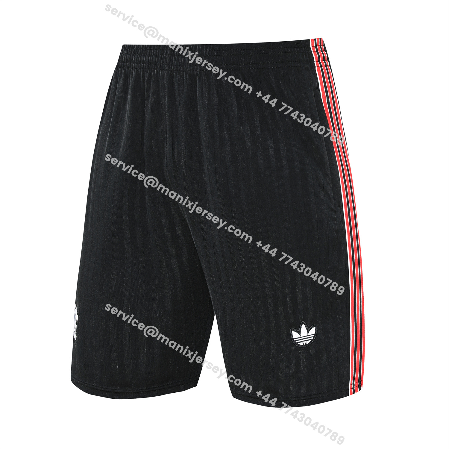 ManixJersey.com | Flamengo 25-26 Short-Sleeve Training Set - Red Top & Black Shorts -Customize Name, Number and Patch | Worldwide Shipping