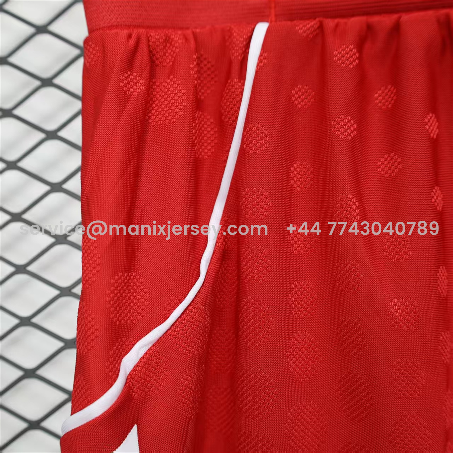 ManixJersey.com | Bayern Munich 25-26 Home Red Shorts - Player Version -Customize Name, Number and Patch | Worldwide Shipping