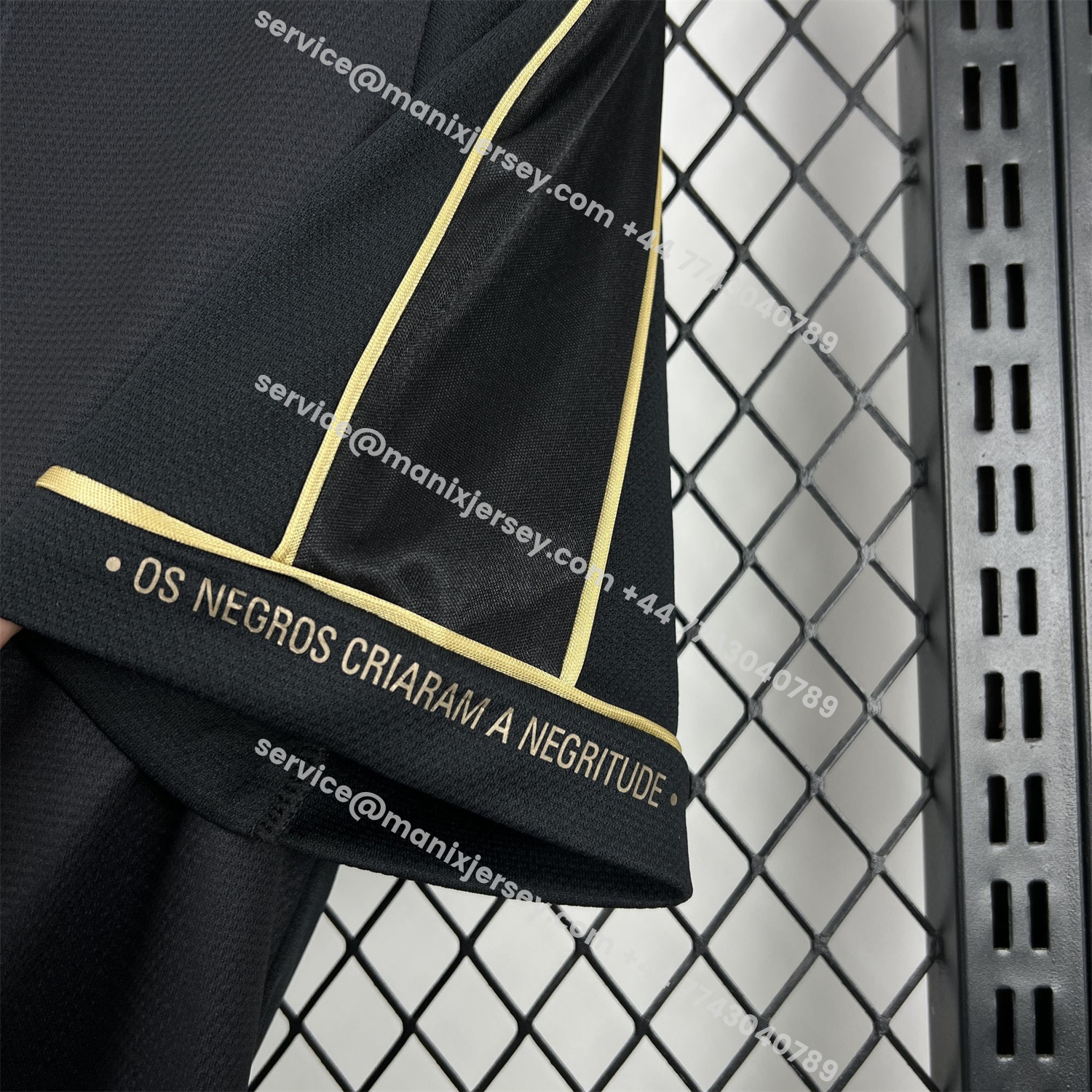 ManixJersey.com | Vasco da Gama 25-26 Black Special Jersey - Fans Version -Customize Name, Number and Patch | Worldwide Shipping