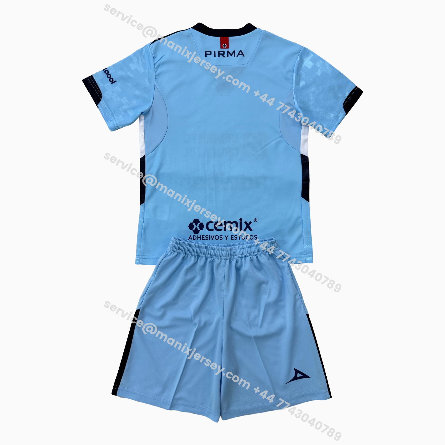 ManixJersey.com | Cruz Azul 25-26 Blue Goalkeeper Kids Kit -Customize Name, Number and Patch | Worldwide Shipping