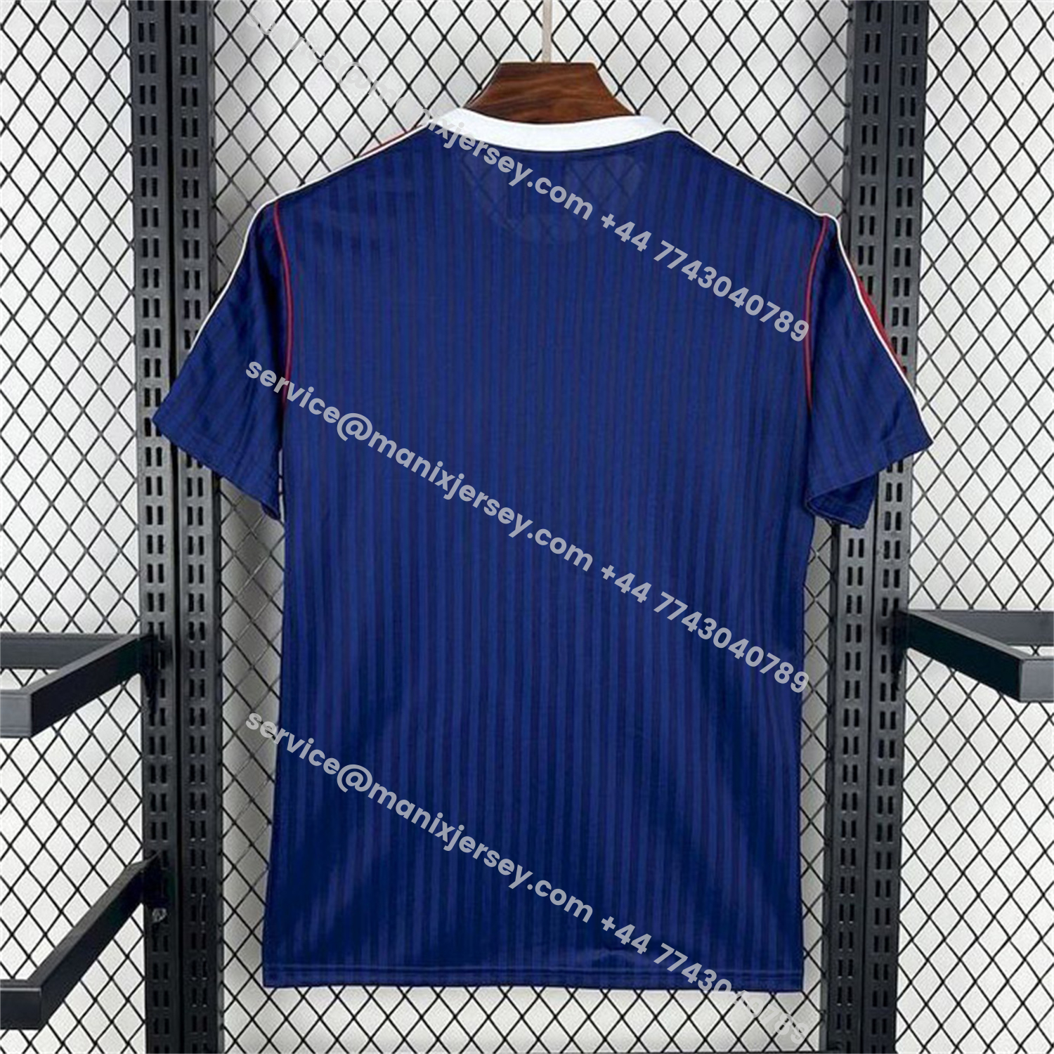 Arsenal 25-26 Blue With Red Stripes Special Jersey - Fans Version:football jersey mysite: unitedjerseyfootball 邓江浪:football