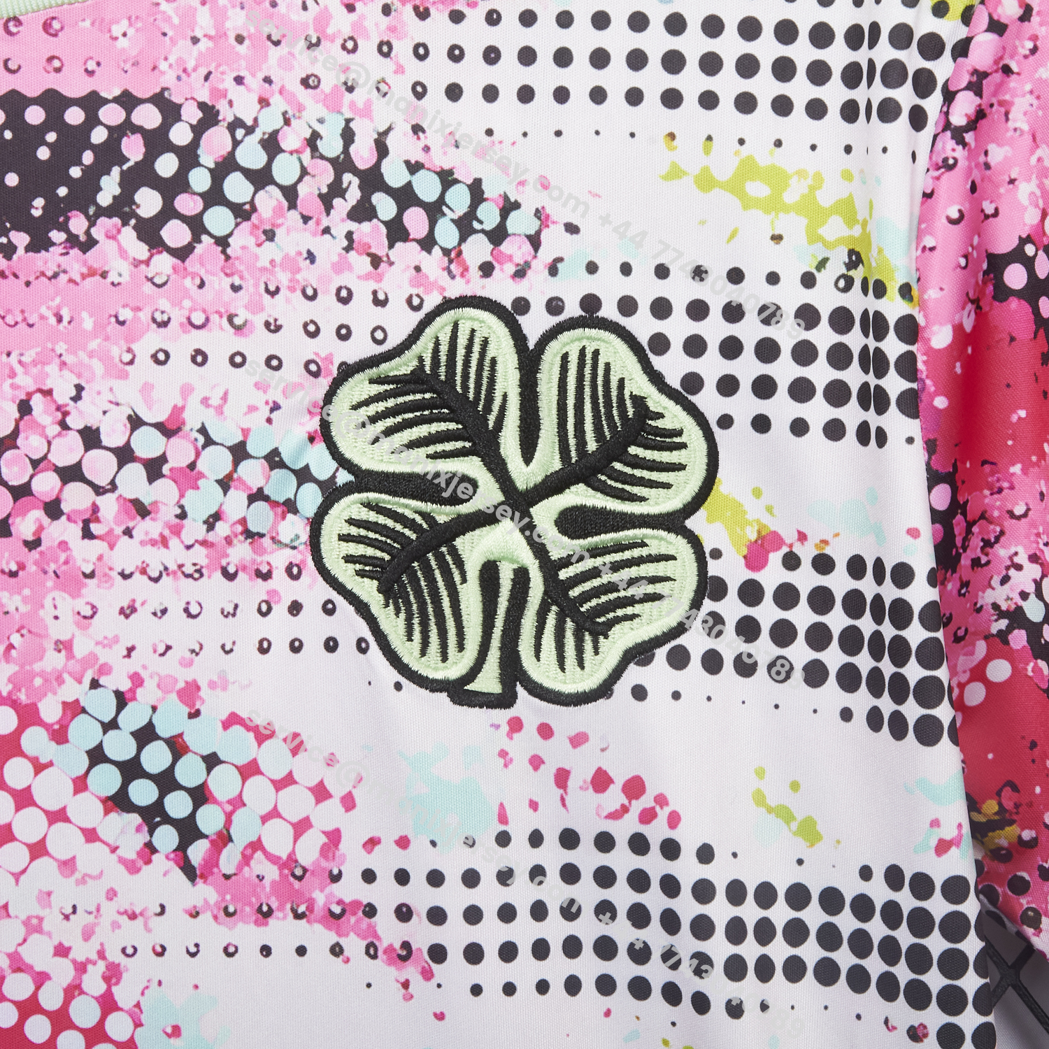 ManixJersey.com | Celtic 25-26 Pink And Grey Special Jersey - Fans Version -Customize Name, Number and Patch | Worldwide Shipping