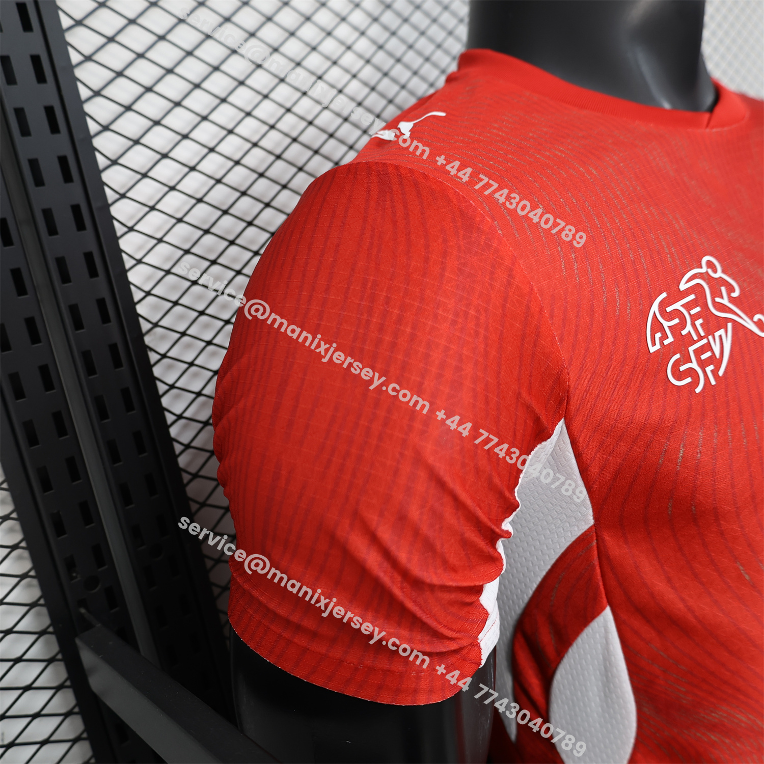 ManixJersey.com | Switzerland 2026 Home Jersey - Player Version -Customize Name, Number and Patch | Worldwide Shipping