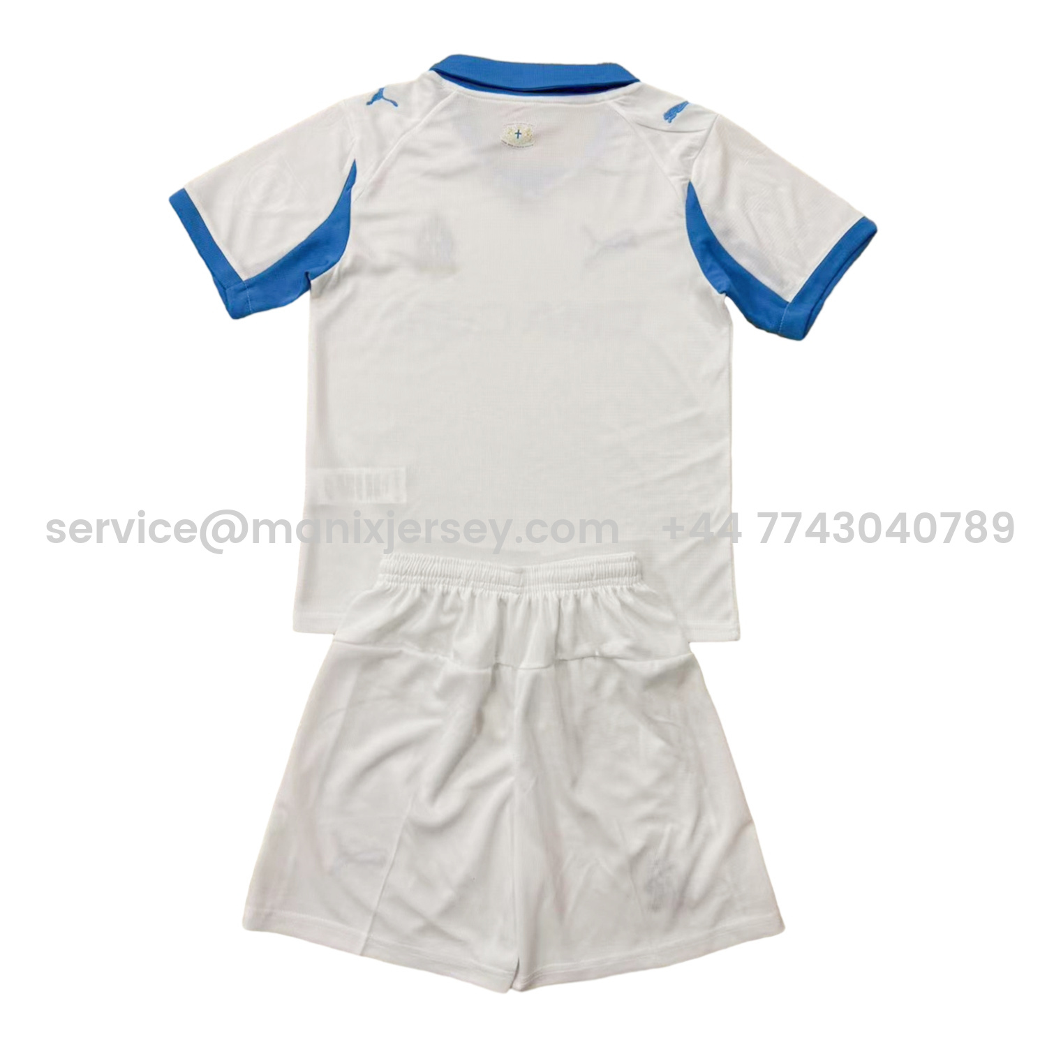 ManixJersey.com | Marseille 25-26 Home Men's Adult Jersey Set - Fans Version -Customize Name, Number and Patch | Worldwide Shipping