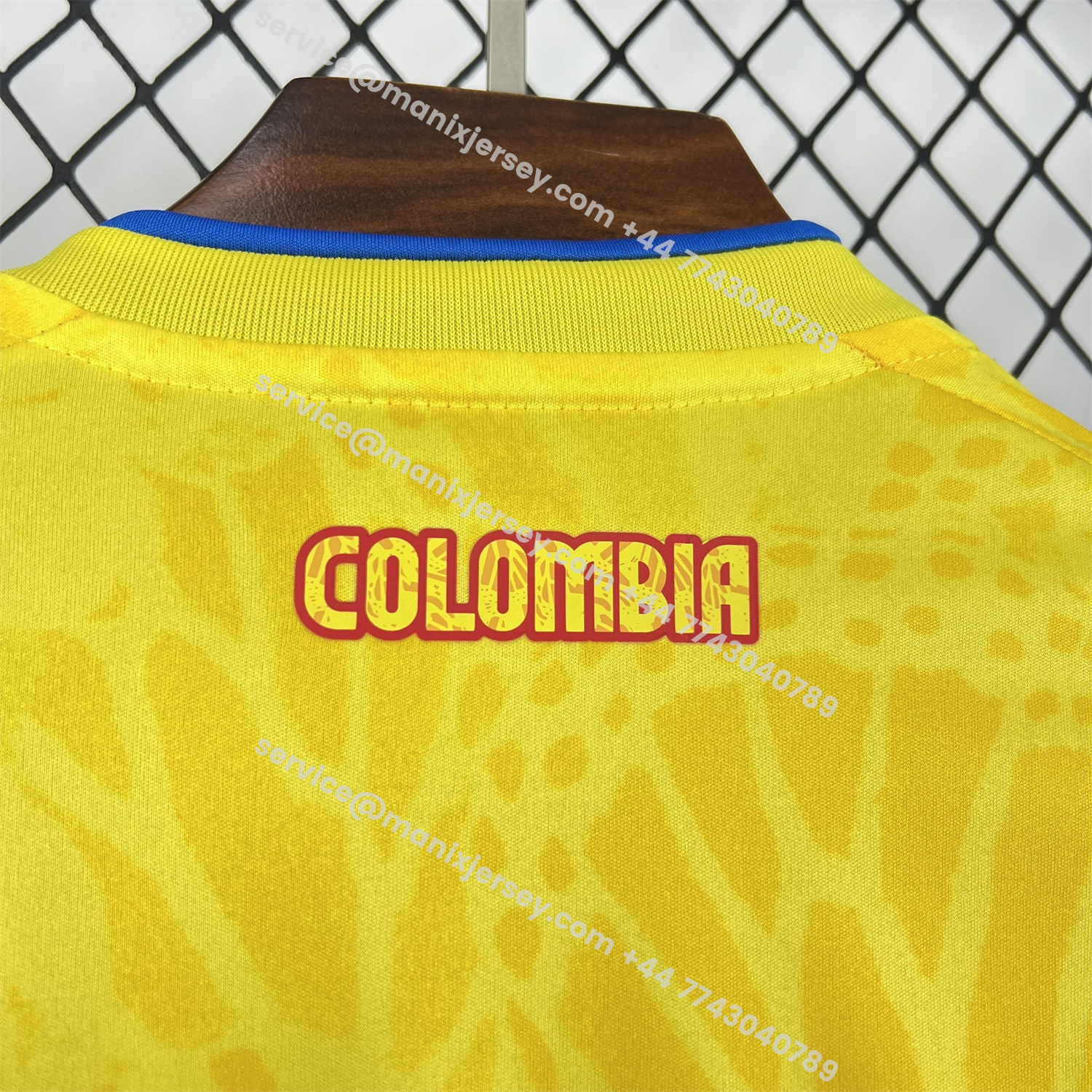 ManixJersey.com | Colombia 2026 Home Long Sleeves Jersey - Fans Version -Customize Name, Number and Patch | Worldwide Shipping