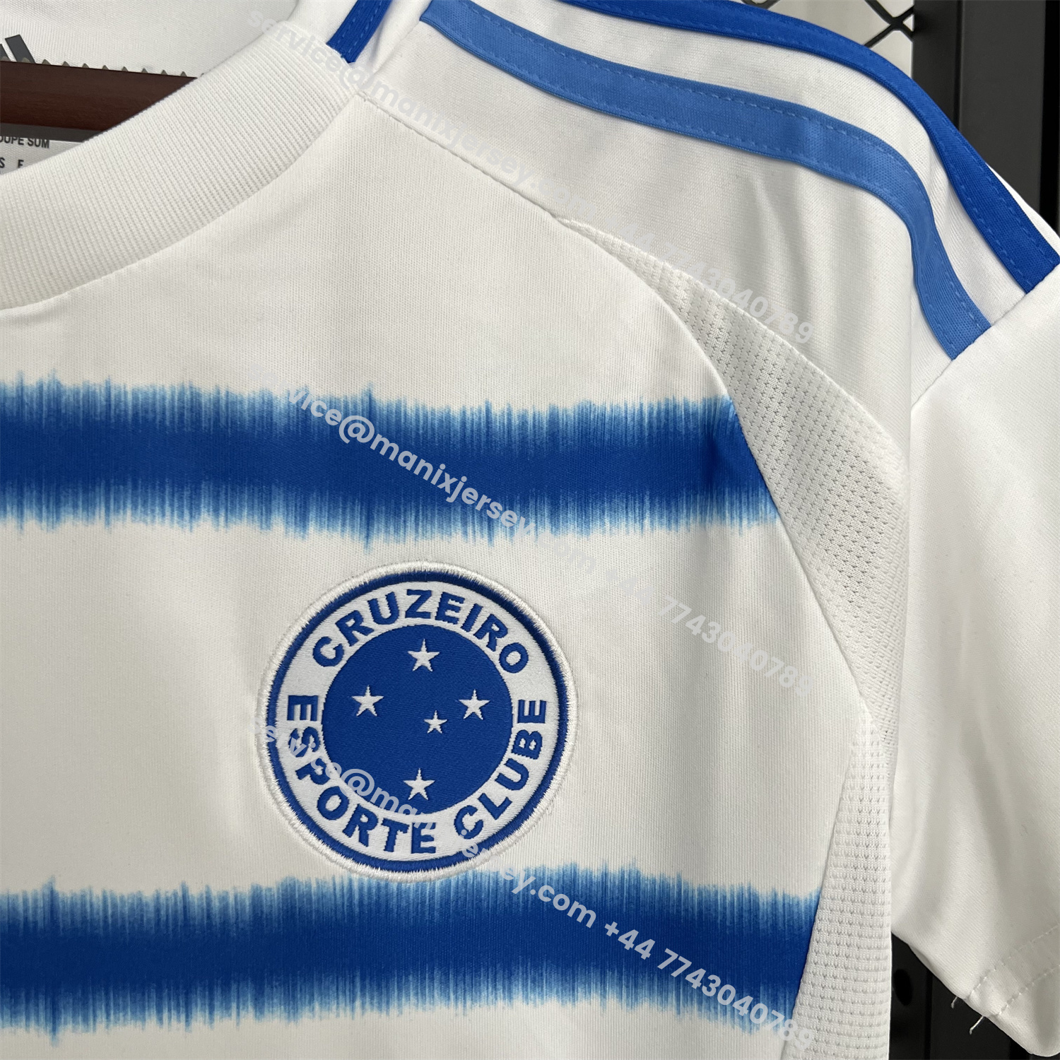 ManixJersey.com | Women's Cruzeiro 25-26 Away Unsponsored Jersey -Customize Name, Number and Patch | Worldwide Shipping