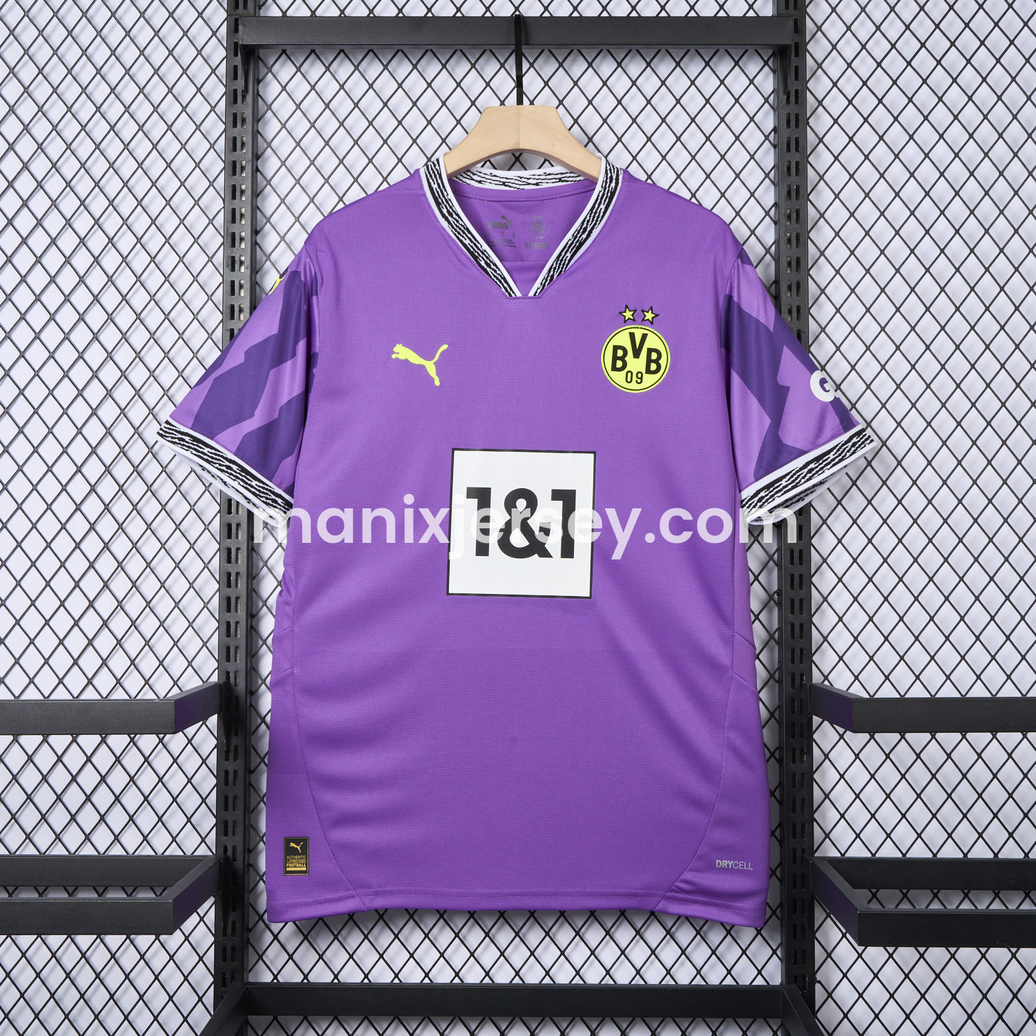 ManixJersey.com | Dortmund 24-25 Purple Goalkeeper Special Edition Jersey - Fans Version -Customize Name, Number and Patch | Worldwide Shipping