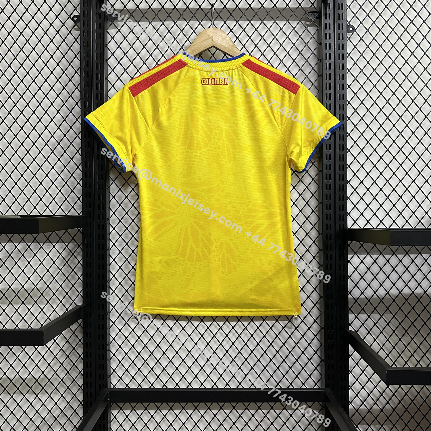 ManixJersey.com | Women's Colombia 2026 Home Jersey (Leaked Version) - Player Version -Customize Name, Number and Patch | Worldwide Shipping