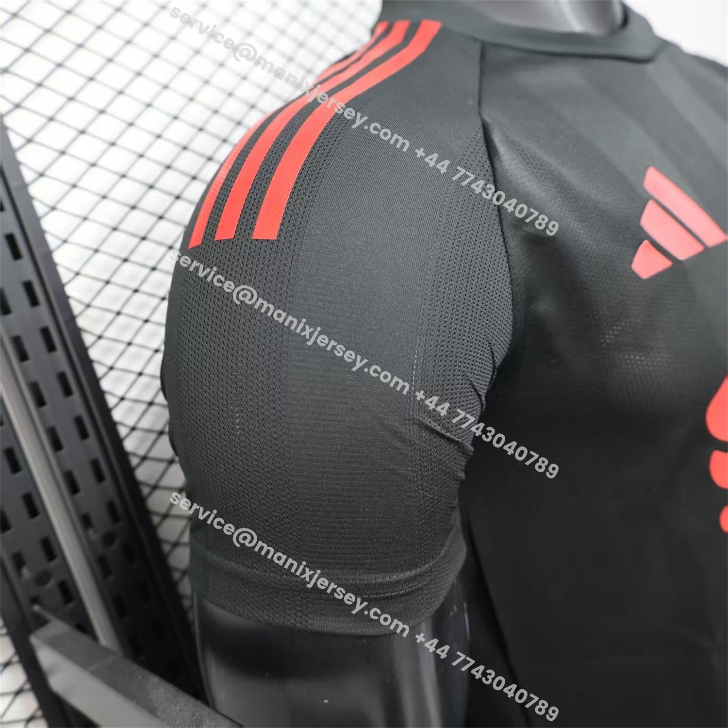 ManixJersey.com | Liver.pool 25-26 Black Special Whit Red Sponsor Jersey - Player Version -Customize Name, Number and Patch | Worldwide Shipping