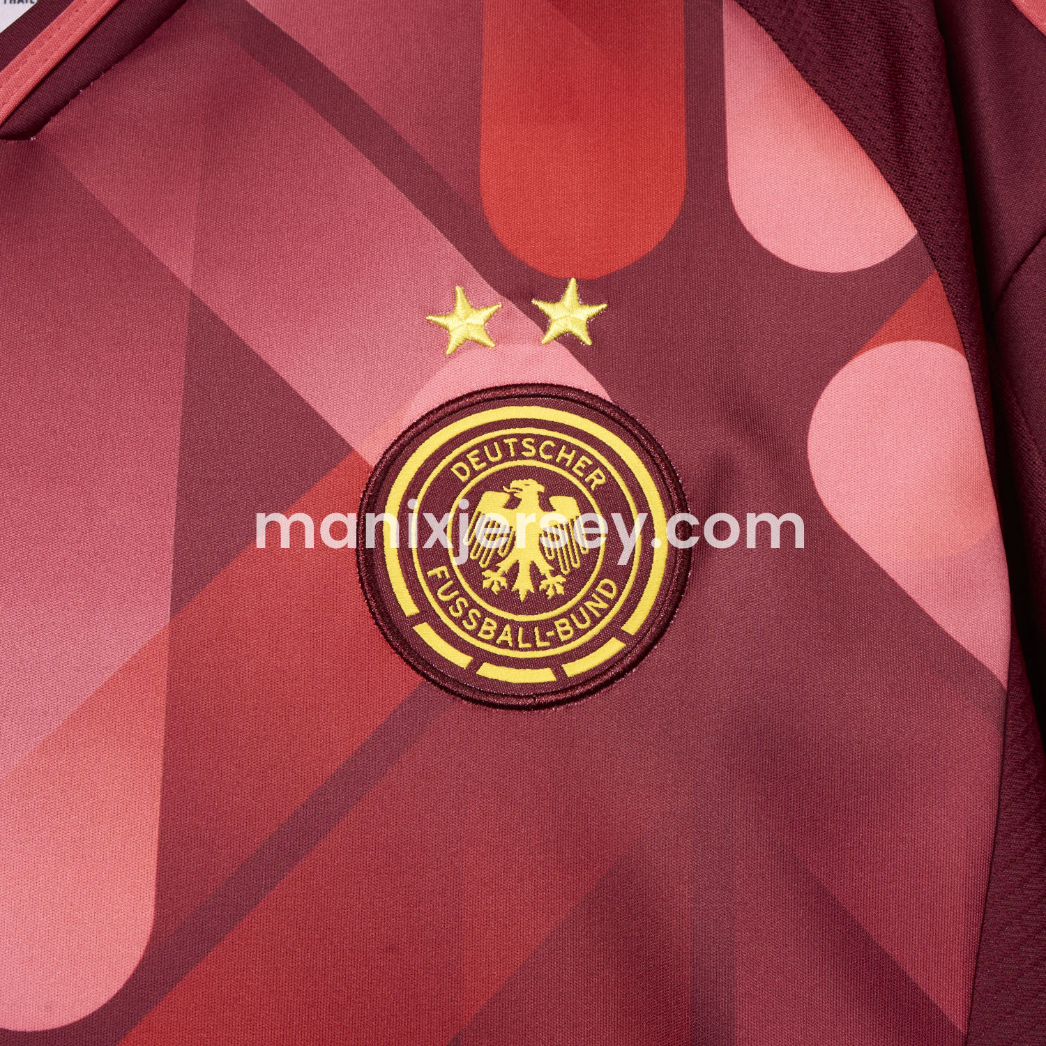 ManixJersey.com | Germany 2025 Women's Euro Away Jersey - Men's Fans Version -Customize Name, Number and Patch | Worldwide Shipping