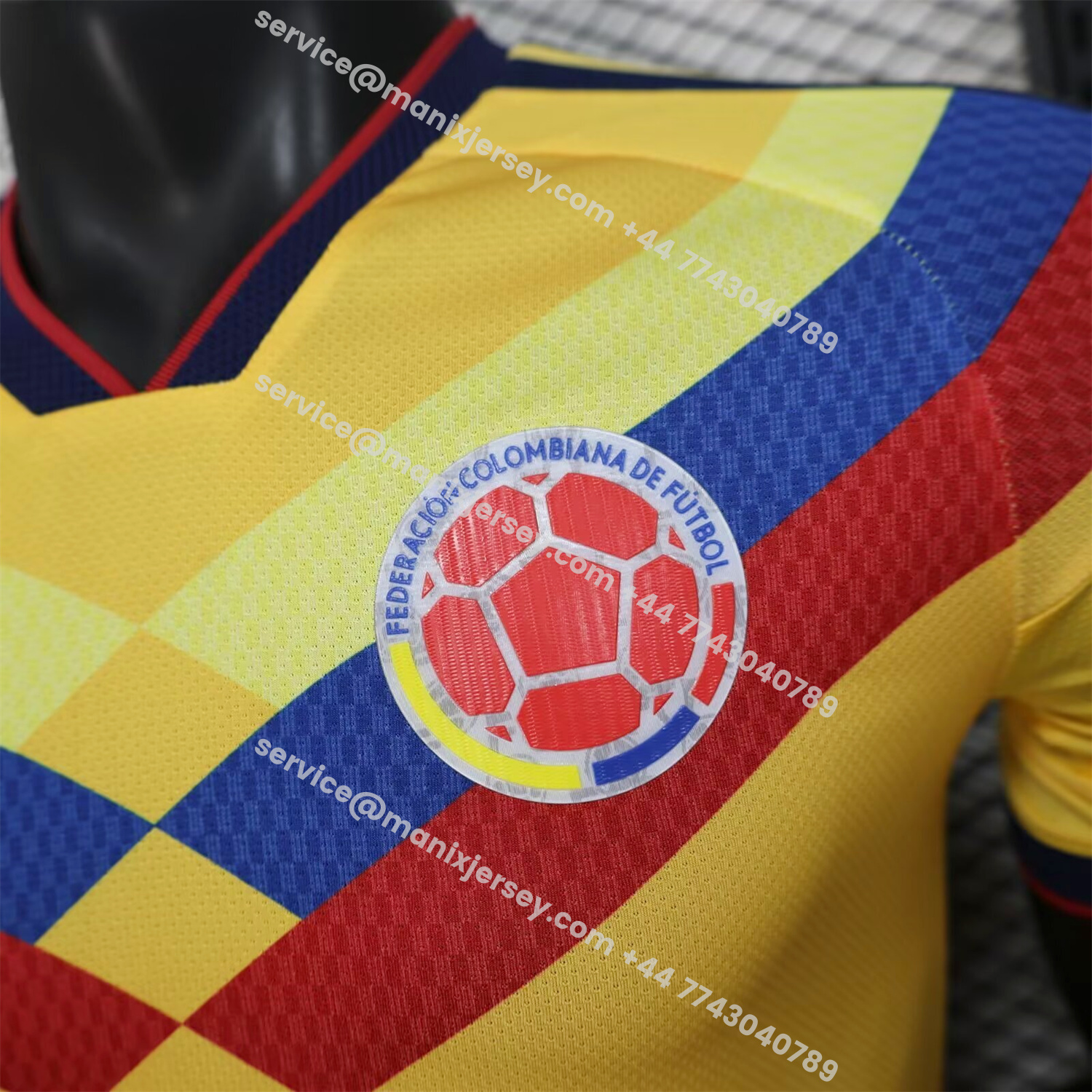 ManixJersey.com | Colombia 2026 Shoulder Stripes Special Jersey - Player Version -Customize Name, Number and Patch | Worldwide Shipping