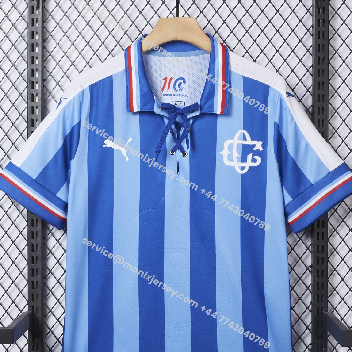 ManixJersey.com | Retro Chivas de Guadalajara 2016-17 110-Years Anniversary Away Jersey -Customize Name, Number and Patch | Worldwide Shipping