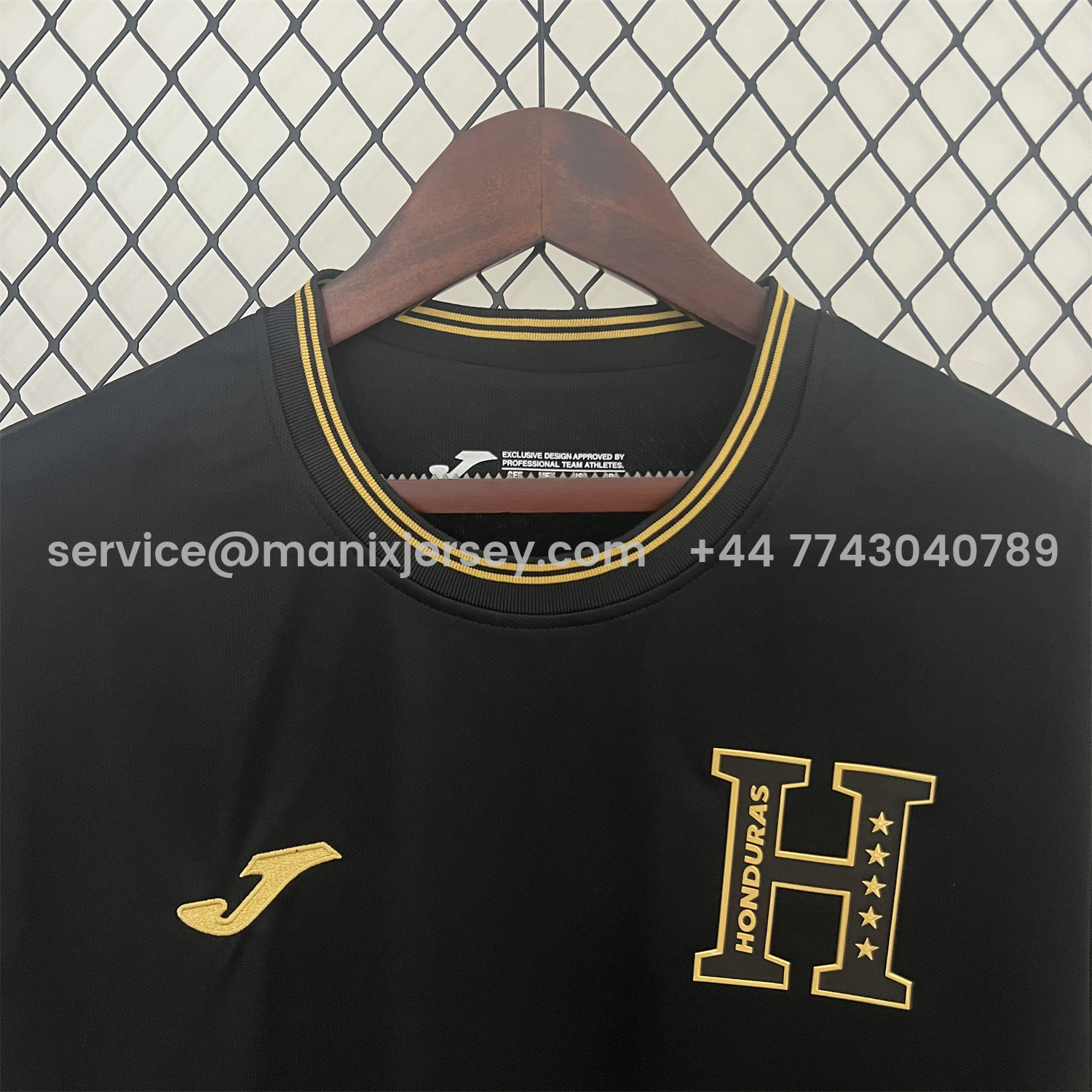 ManixJersey.com | Honduras 24-25 Black Special Jersey - Fans Version -Customize Name, Number and Patch | Worldwide Shipping