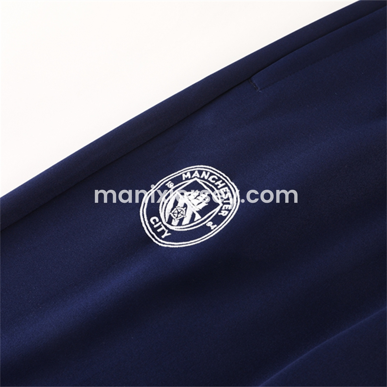 ManixJersey.com | Manchester City 25-26 Jacket Training Tracksuit - Deep Blue Jackets & Pants -Customize Name, Number and Patch | Worldwide Shipping