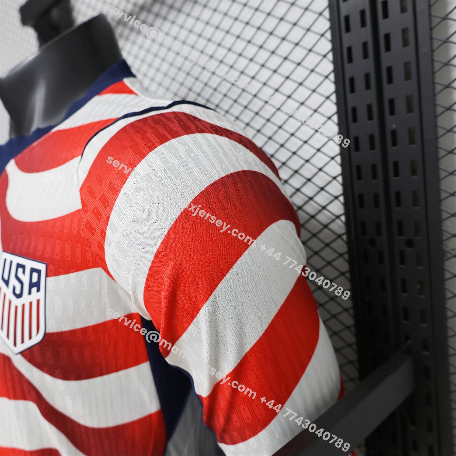 【Back Blank】United States USA 2026 Home Long Sleeves Jersey - Player Version:football jersey mysite: unitedjerseyfootball 邓江浪:football