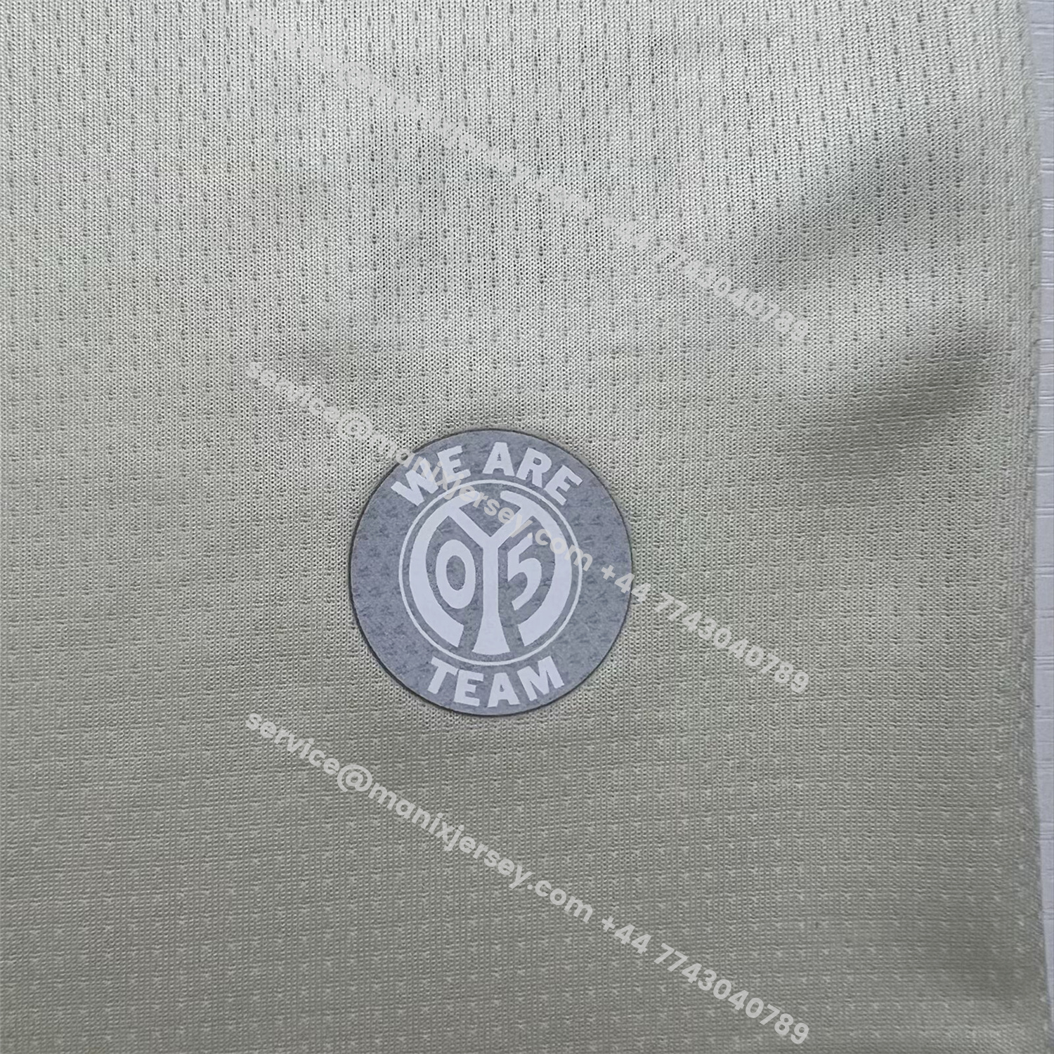 ManixJersey.com | Mainz 25-26 Third White Jersey - Fans Version -Customize Name, Number and Patch | Worldwide Shipping