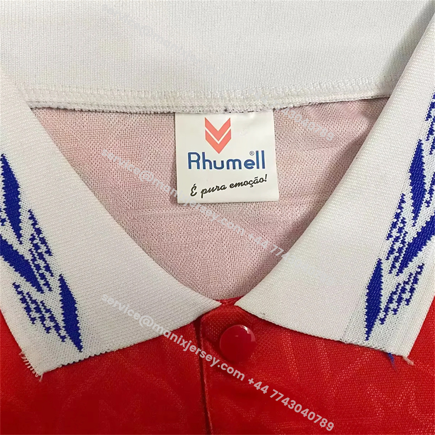 ManixJersey.com | Retro Chile 1995 Home Red Jersey -Customize Name, Number and Patch | Worldwide Shipping