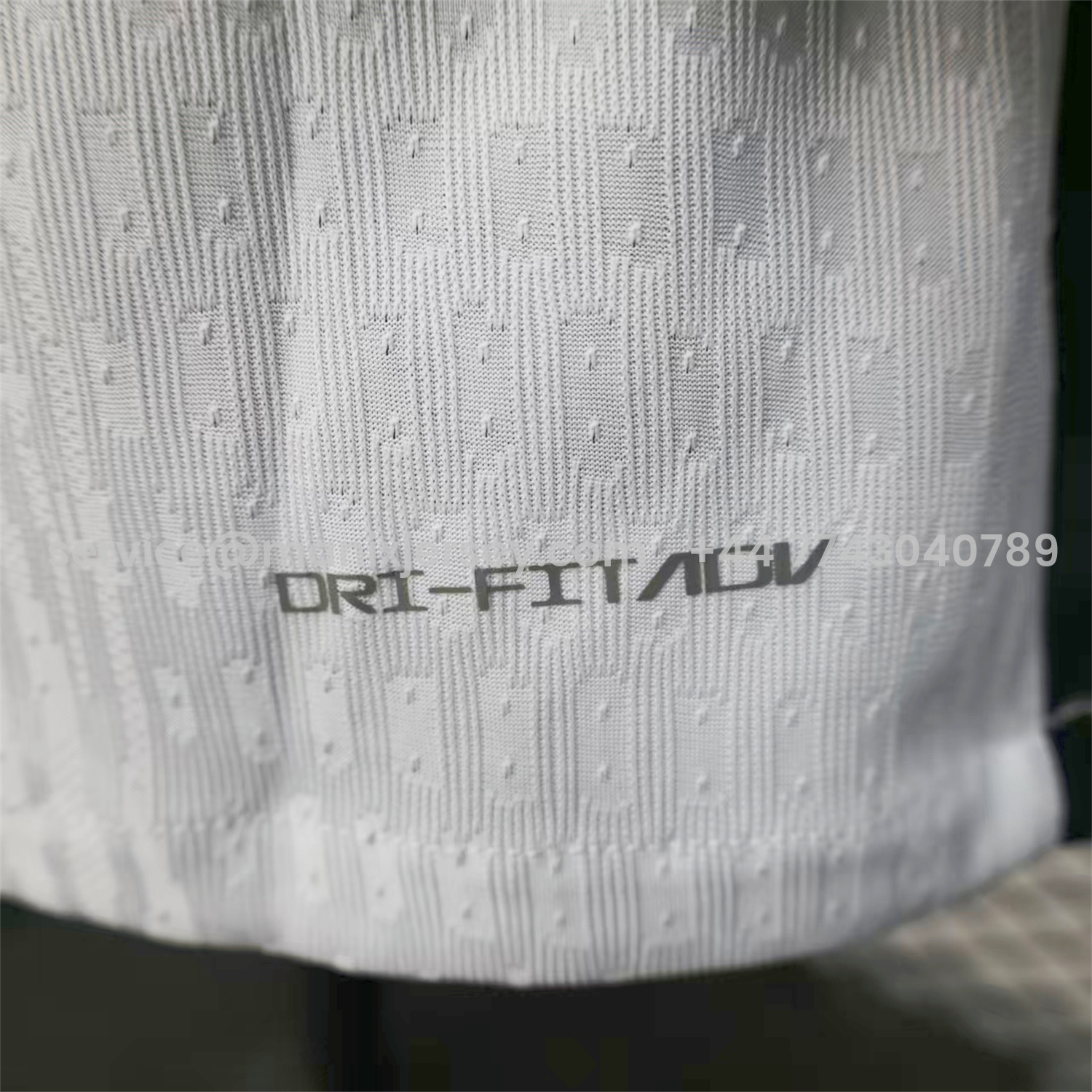 ManixJersey.com | Paris Saint-Germain PSG 25-26 White Pre-Match Training Jersey - Player Version -Customize Name, Number and Patch | Worldwide Shipping