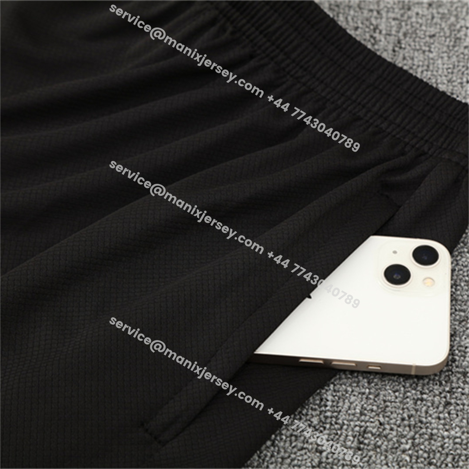 ManixJersey.com | Brazil 25-26 Short-Sleeve Training Set - Orange Top & Black Shorts -Customize Name, Number and Patch | Worldwide Shipping