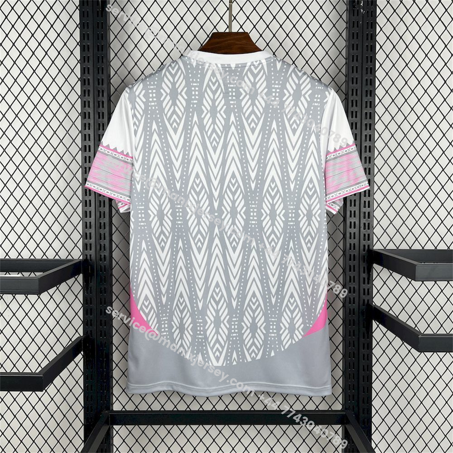 ManixJersey.com | Mexico 25-26 Feathered Serpent Pink And Grey Special Jersey - Fans Version -Customize Name, Number and Patch | Worldwide Shipping