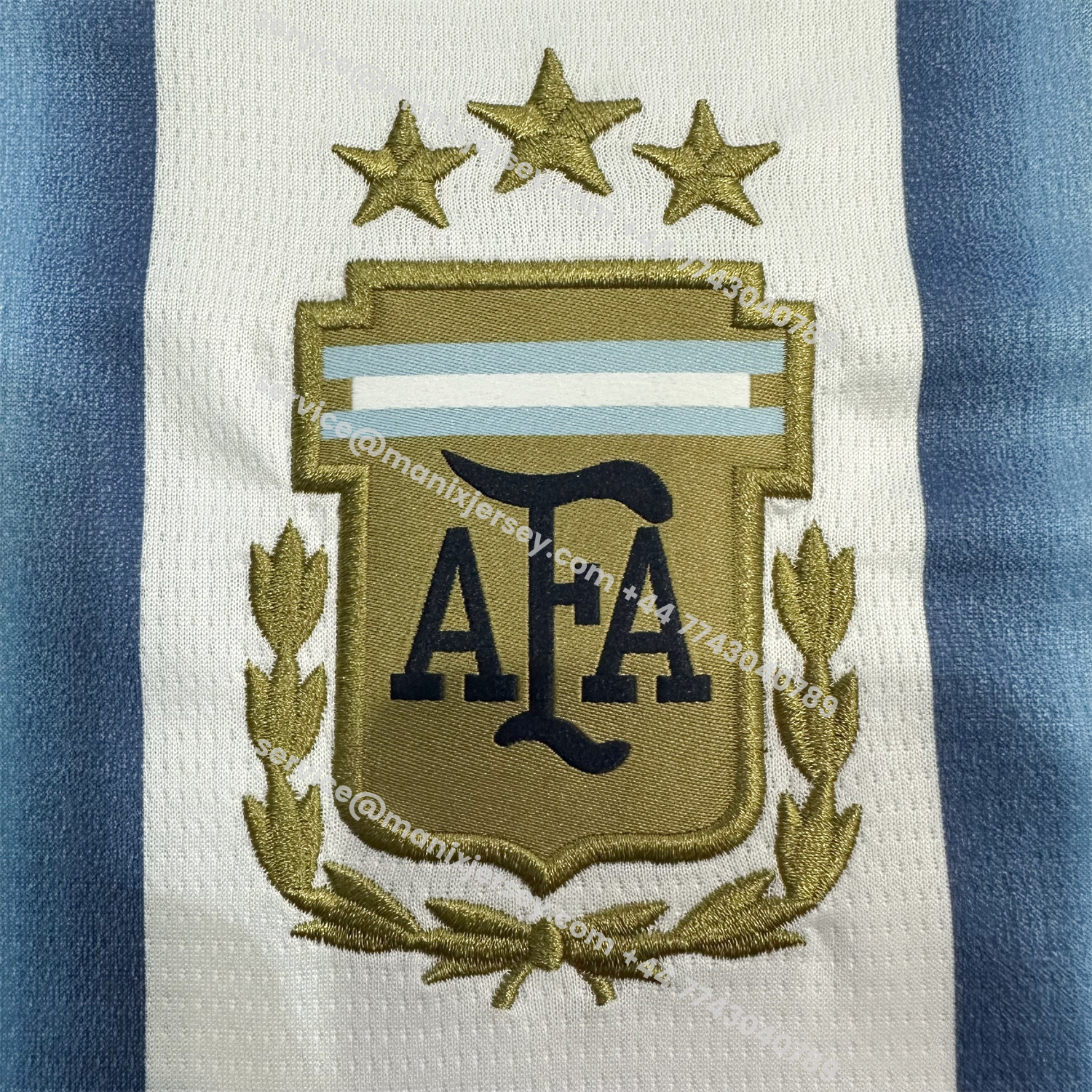 ManixJersey.com | Argentina 2026 Home Jersey - Fans Version -Customize Name, Number and Patch | Worldwide Shipping