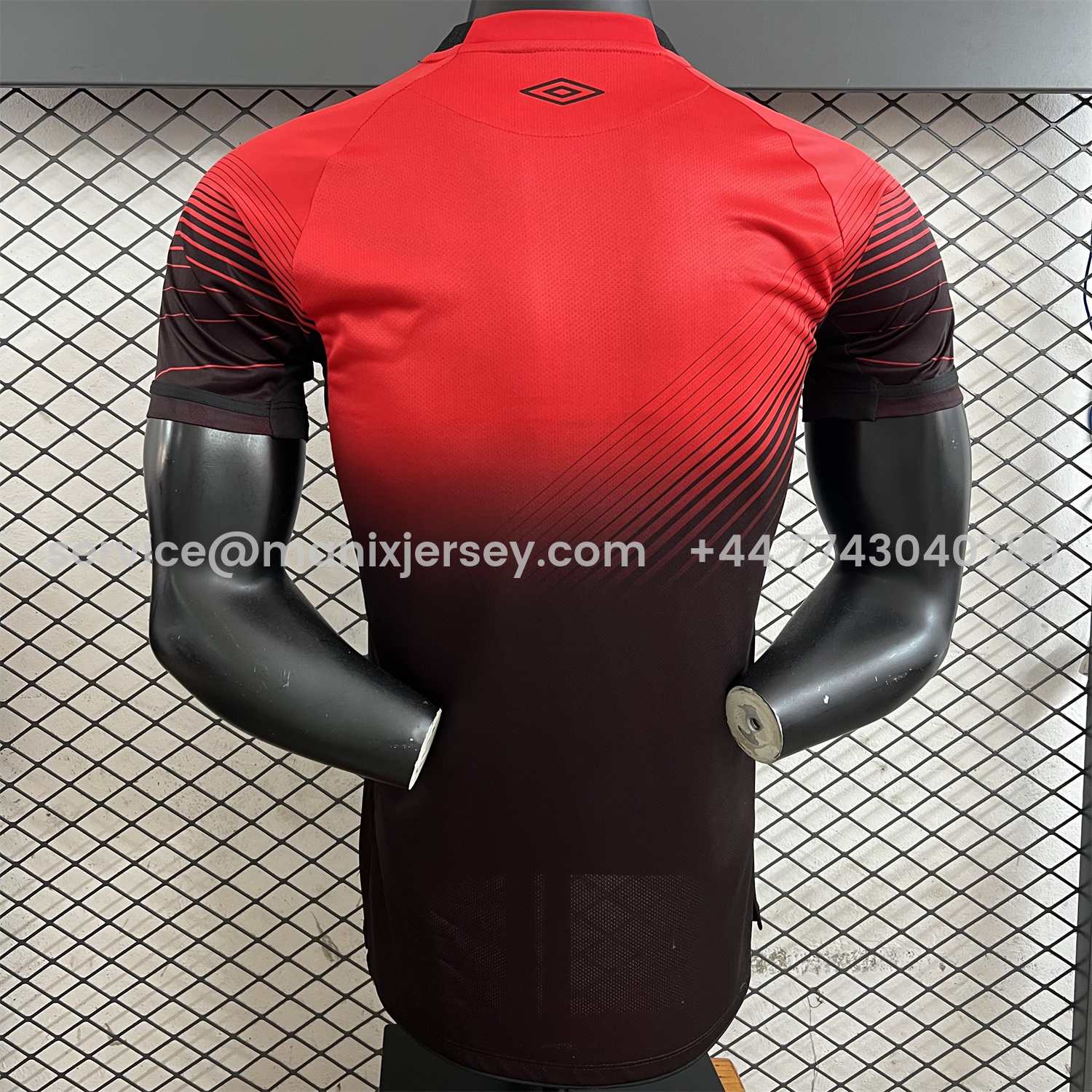 ManixJersey.com | Athletico Paranaense 25-26 Home Jersey - Player Version -Customize Name, Number and Patch | Worldwide Shipping