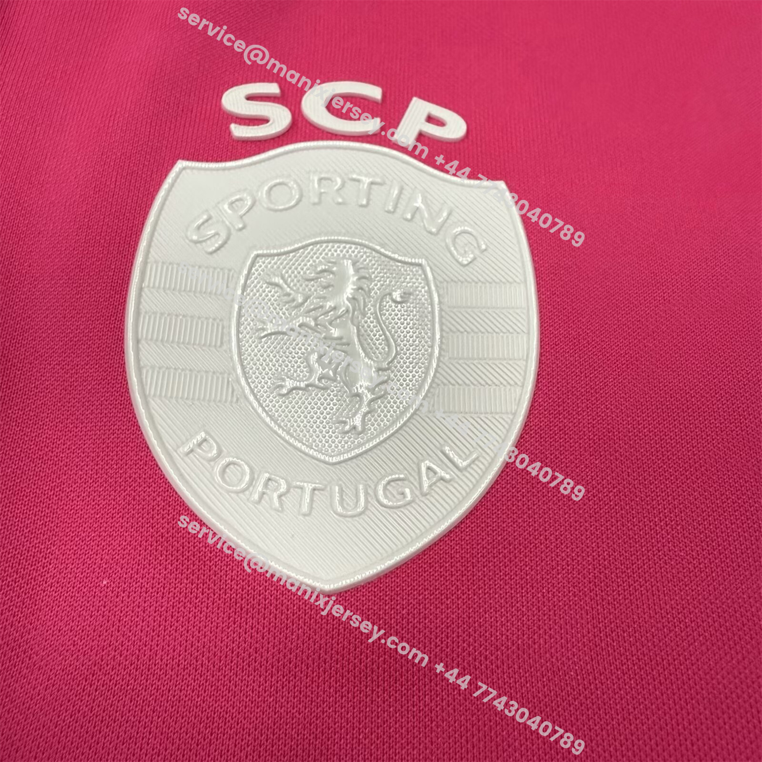 ManixJersey.com | Sporting CP 25-26 Pink And White Special Kids Kit -Customize Name, Number and Patch | Worldwide Shipping
