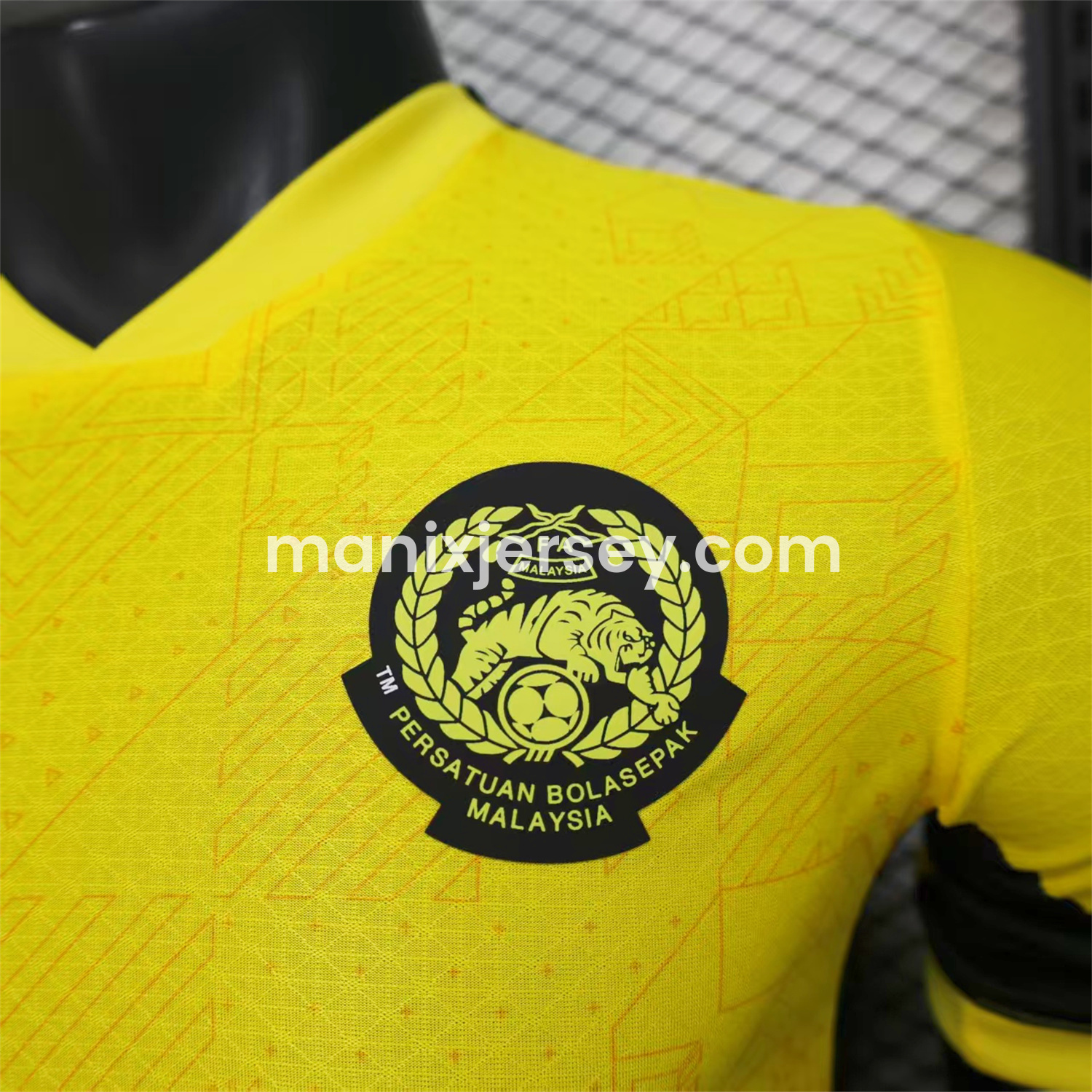 ManixJersey.com | Malaysia 25-26 Home Jersey - Player Version -Customize Name, Number and Patch | Worldwide Shipping