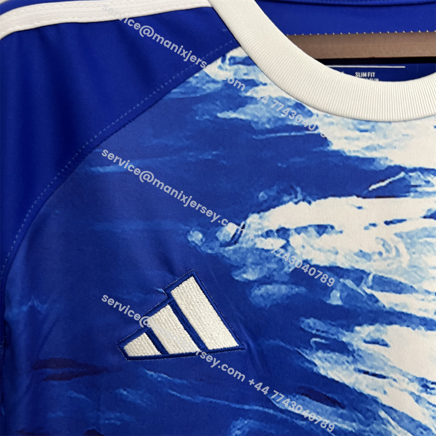 ManixJersey.com | Como 25-26 Home Jersey - Fans Version -Customize Name, Number and Patch | Worldwide Shipping