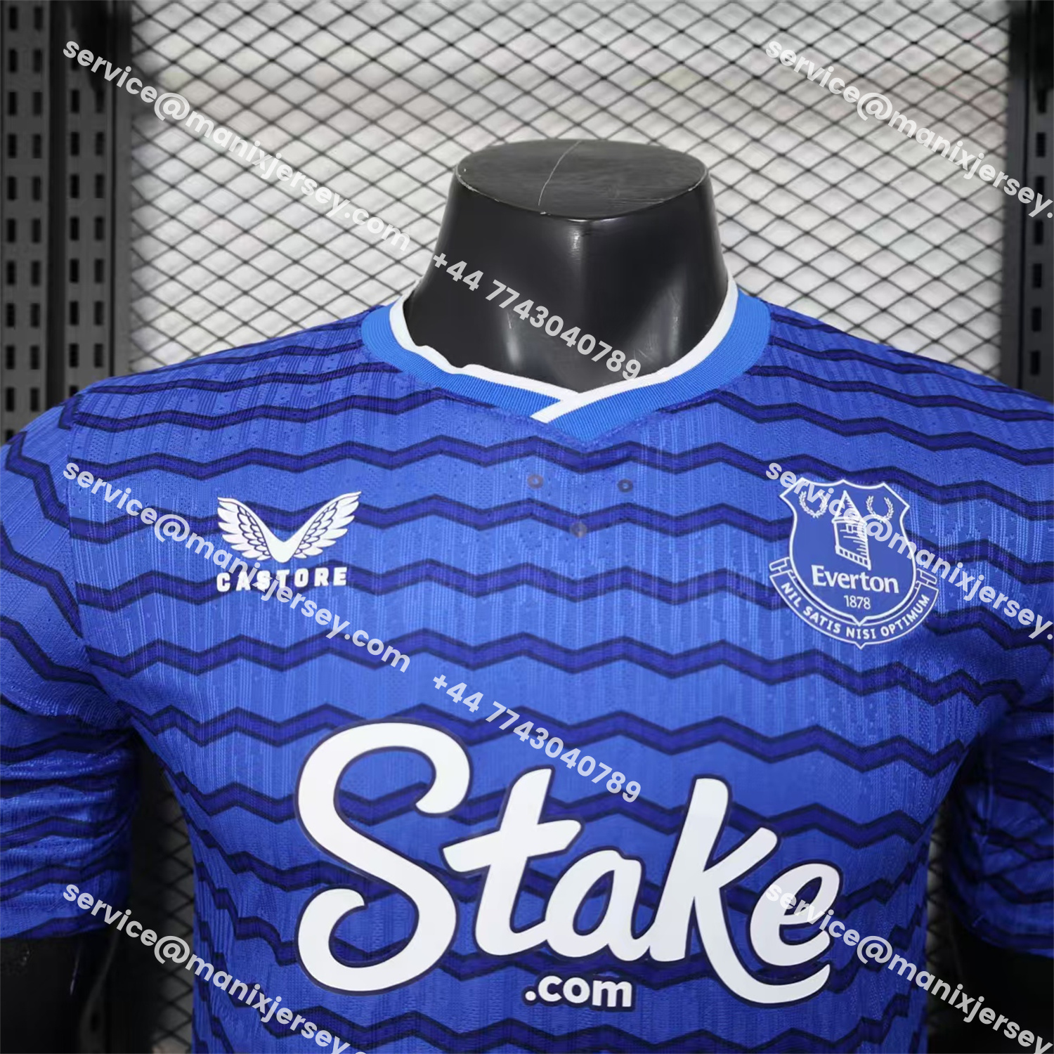 ManixJersey.com | Everton 25-26 Home Jersey - Player Version -Customize Name, Number and Patch | Worldwide Shipping