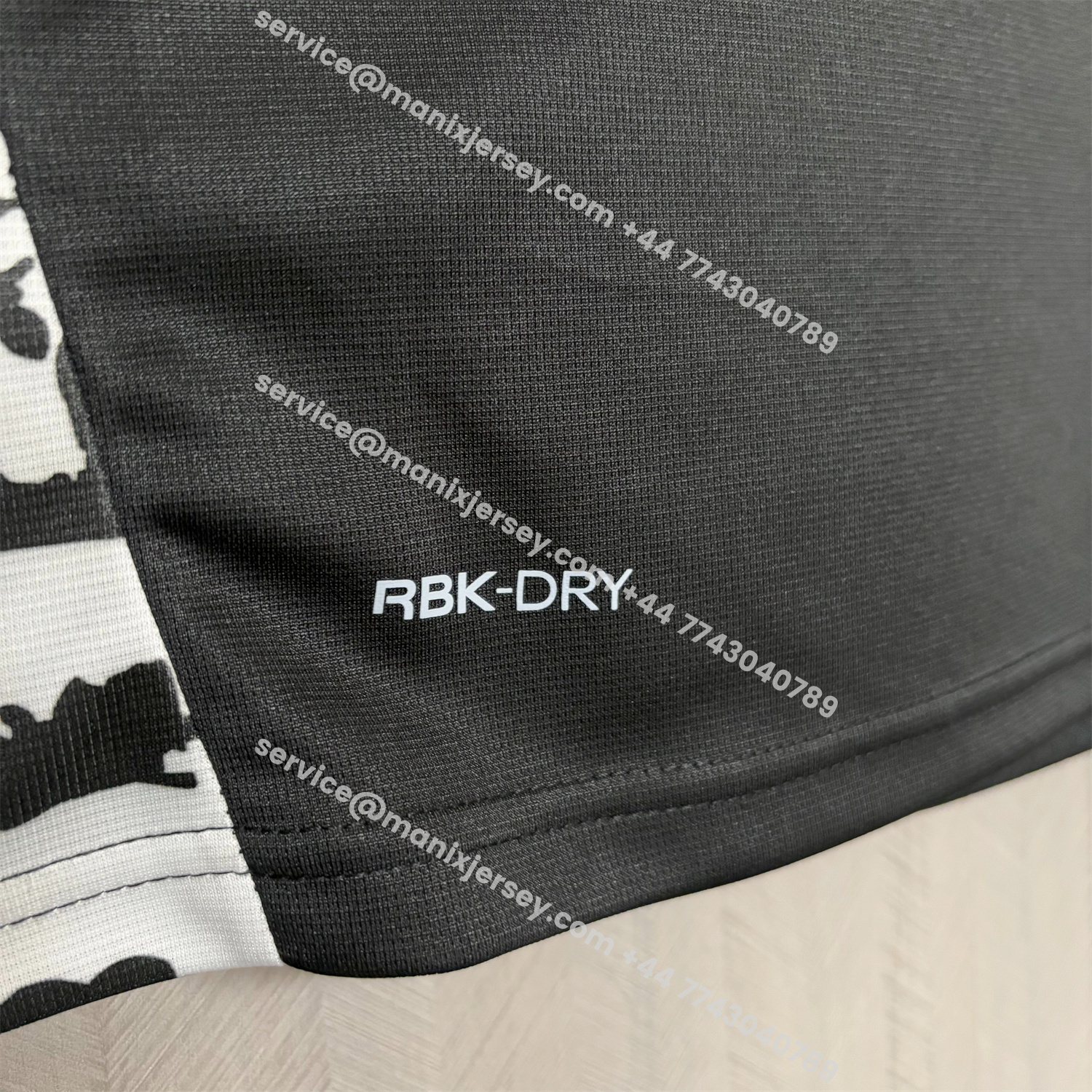 ManixJersey.com | Botafogo 25-26 Black Pre-Match Jersey - Fans Version -Customize Name, Number and Patch | Worldwide Shipping