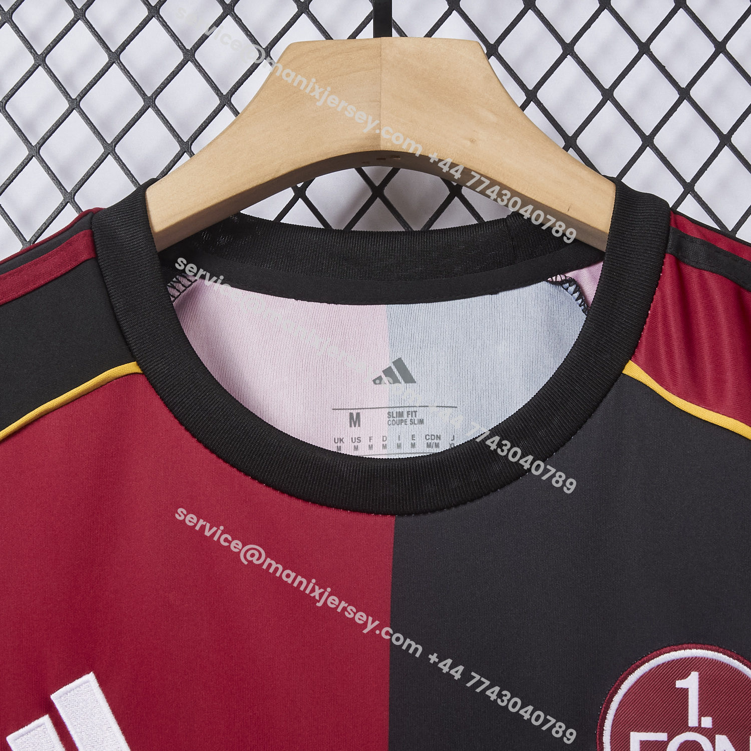 ManixJersey.com | Nürnberg 25-26 Home Jersey - Fans Version -Customize Name, Number and Patch | Worldwide Shipping